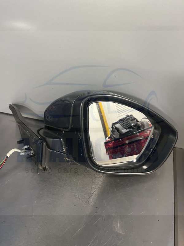 Peugeot 208 2012-2015 Hatchback Off Side Electric Door Mirror – Grey KTP Colour Code