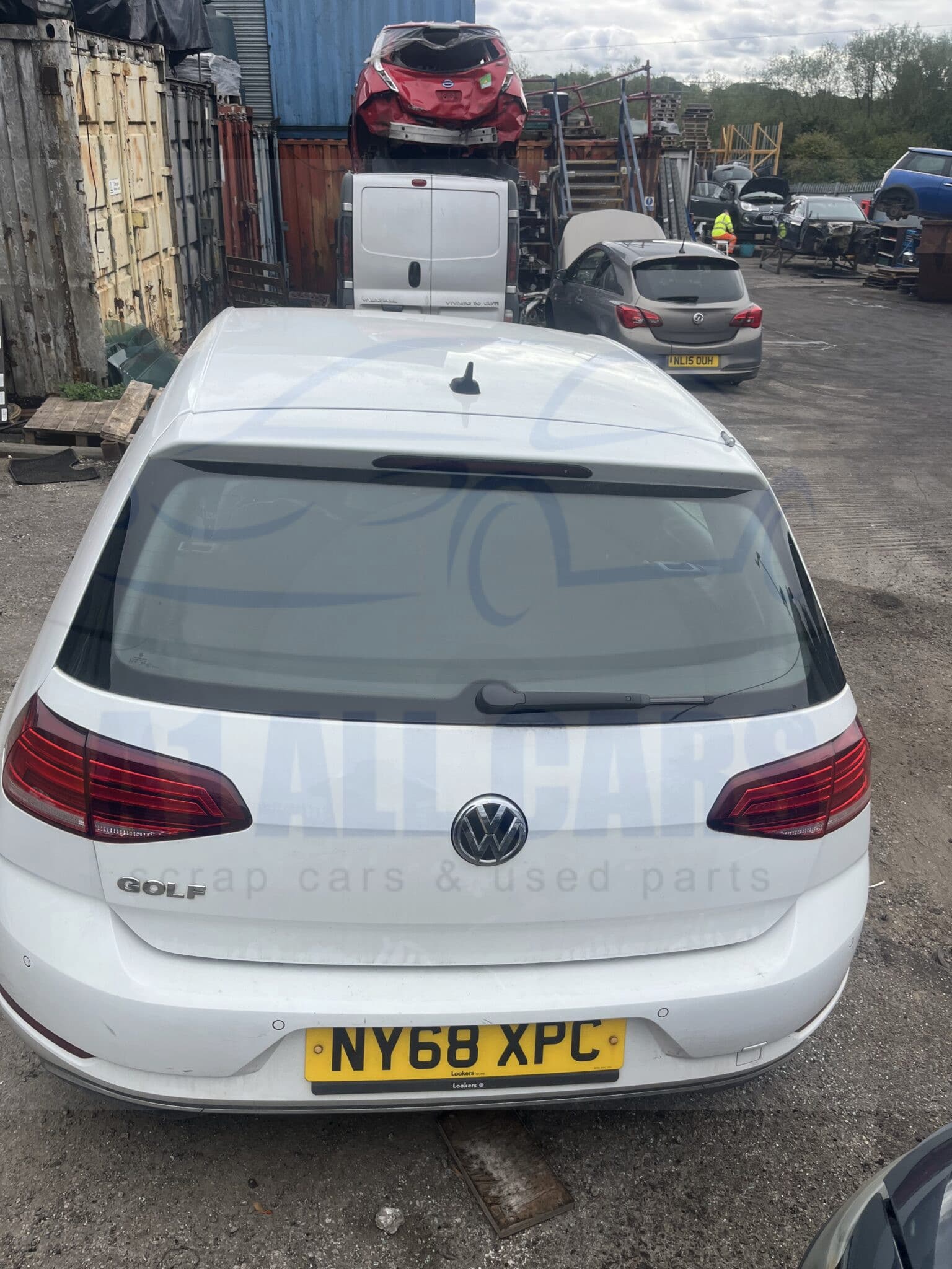 Volkswagen Golf 2012-2019 MK7 / 7.5 Hatchback Tailgate – White LC9A Colour Code ( Call Office For Delivery Quote )