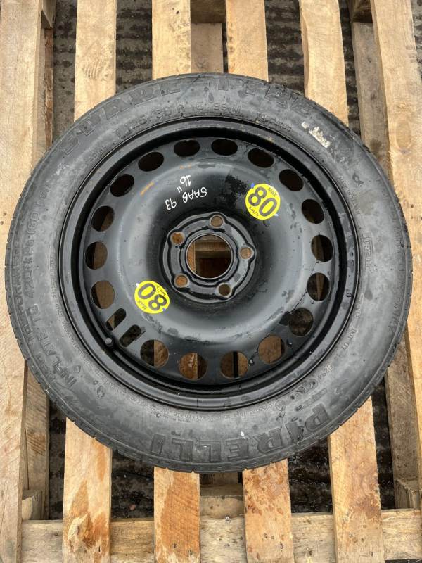 Saab 93 2008-2011 Space Saver Spare Wheel – 125/85/16