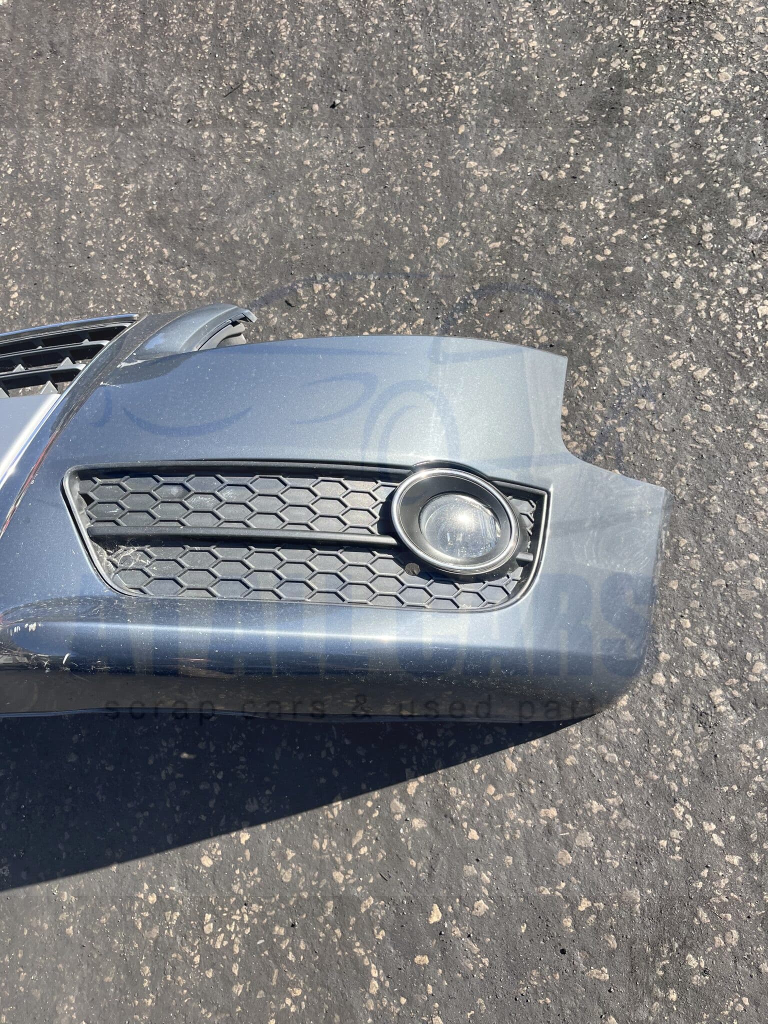 Audi A5 2007-2012 Convertible / Coupe Front Bumper With Fogs – Grey LZ7H Colour Code ( Small Damage See Pics )