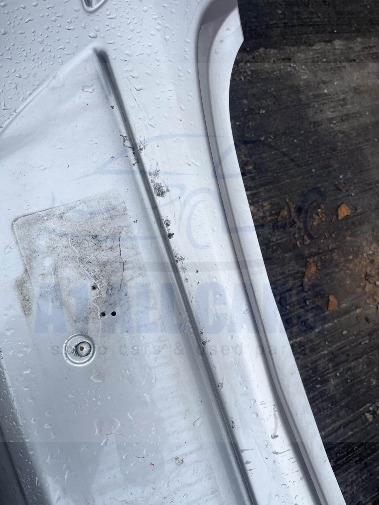 Vauxhall Corsa 2006-2014 3 Door Hatchback Rear Bumper – Silver Z176 Colour Code ( Few Scratches See Pics )