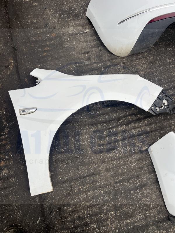 Vauxhall Astra 2010-2015 Off Side Wing – White Z40R Colour Code