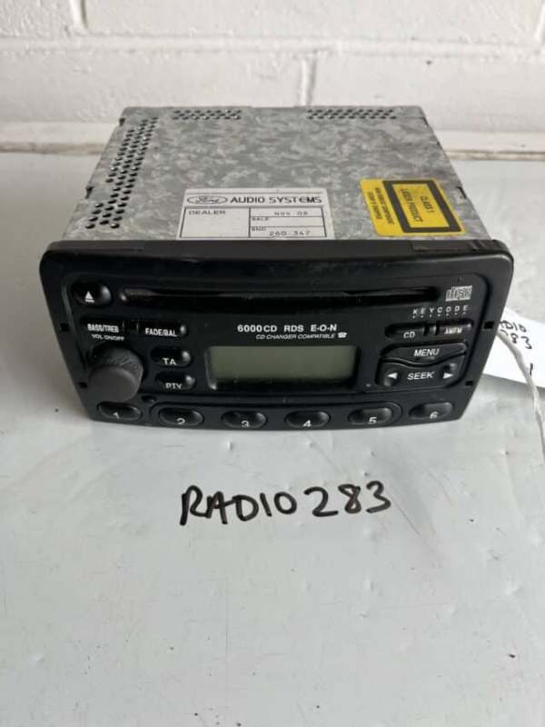 Ford Fiesta / Focus / Mondeo / Transit 2000-2010 6000cd RDS CD Player – YS4F-18C815-AD