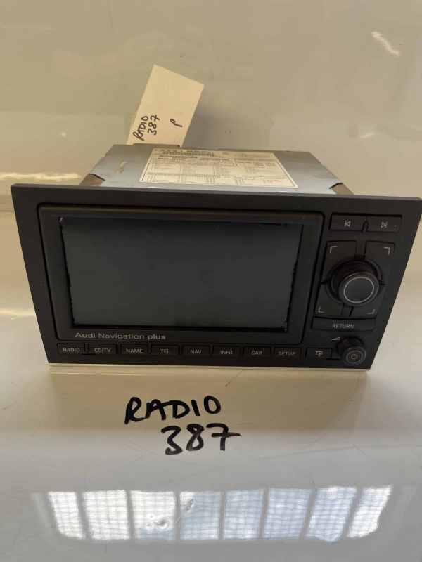 Audi A4 2005-2008 CD Player / Radio / Sat Nav – 8E0035192Q Audi Navigation Plus