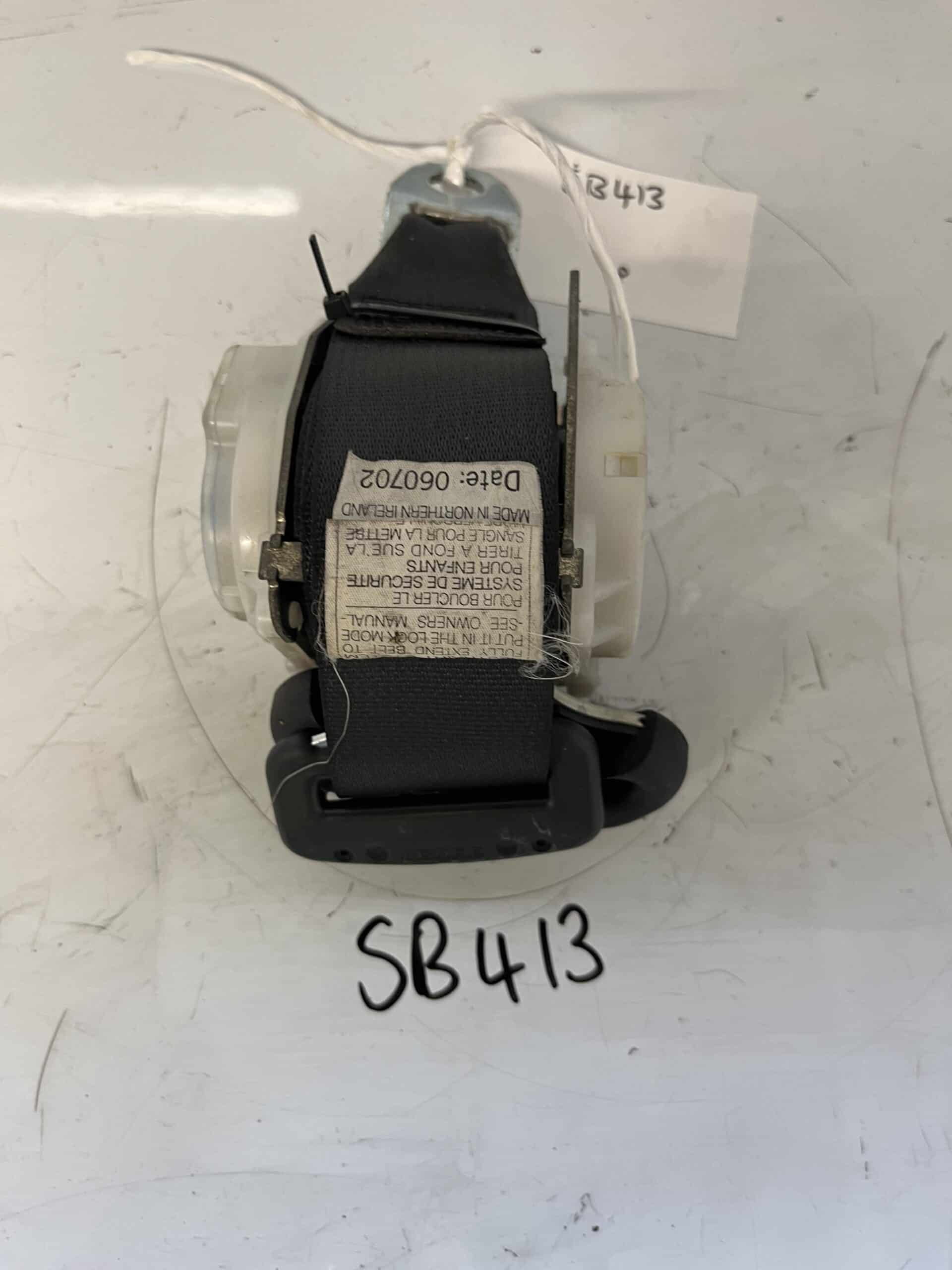 Toyota Yaris 1999-2006 3 Door Hatchback Off Side Rear Seatbelt – 73360-0D010