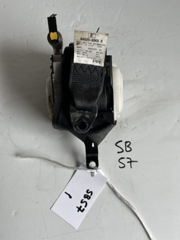 Suzuki Alto / Nissan Pixo 2009-2015 5 Door Hatchback Off Side Front Seatbelt – 84920-68KB R