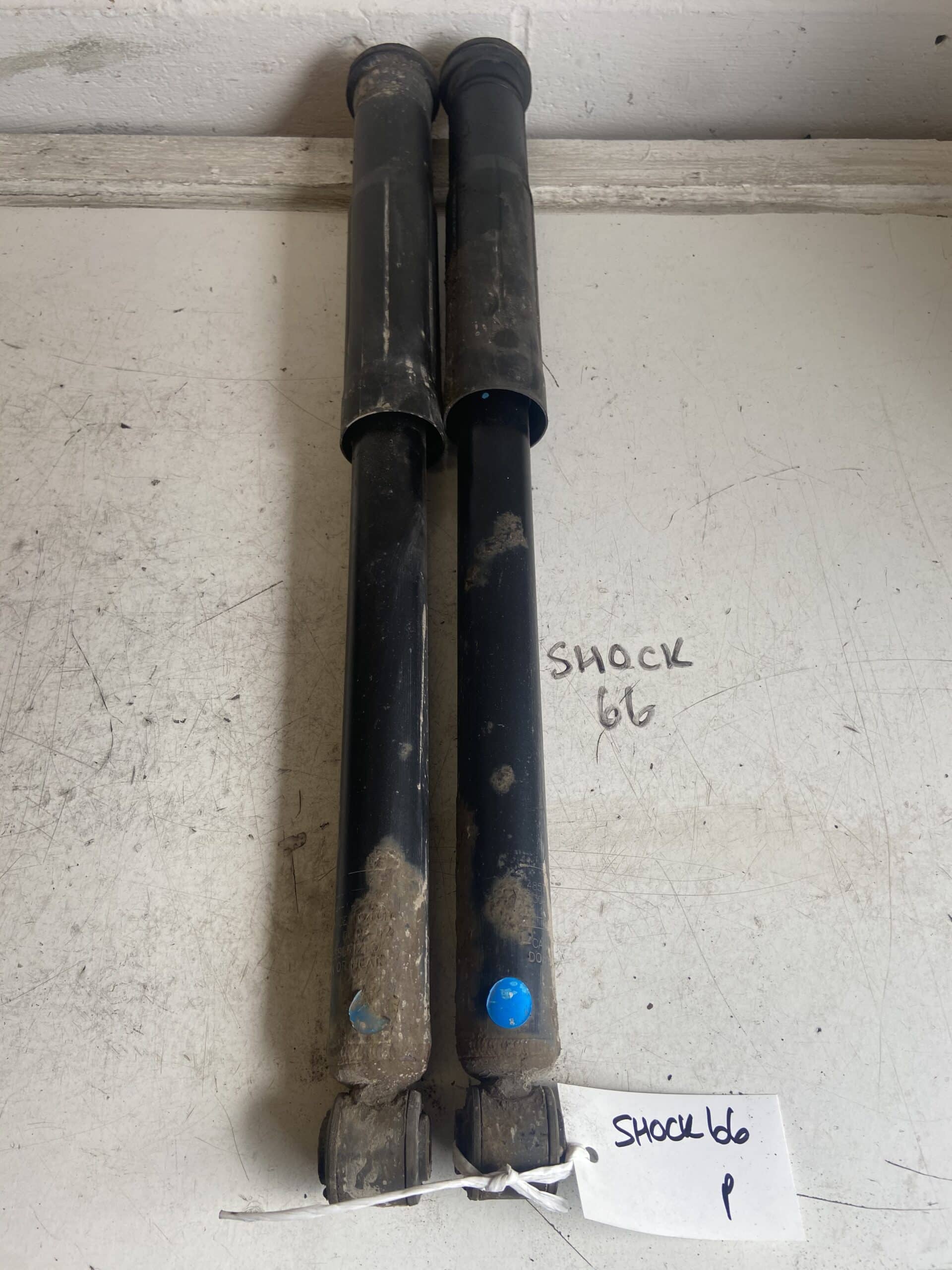 Toyota Yaris 2011-2017 Hatchback Pair Of Rear Shock Absorbers