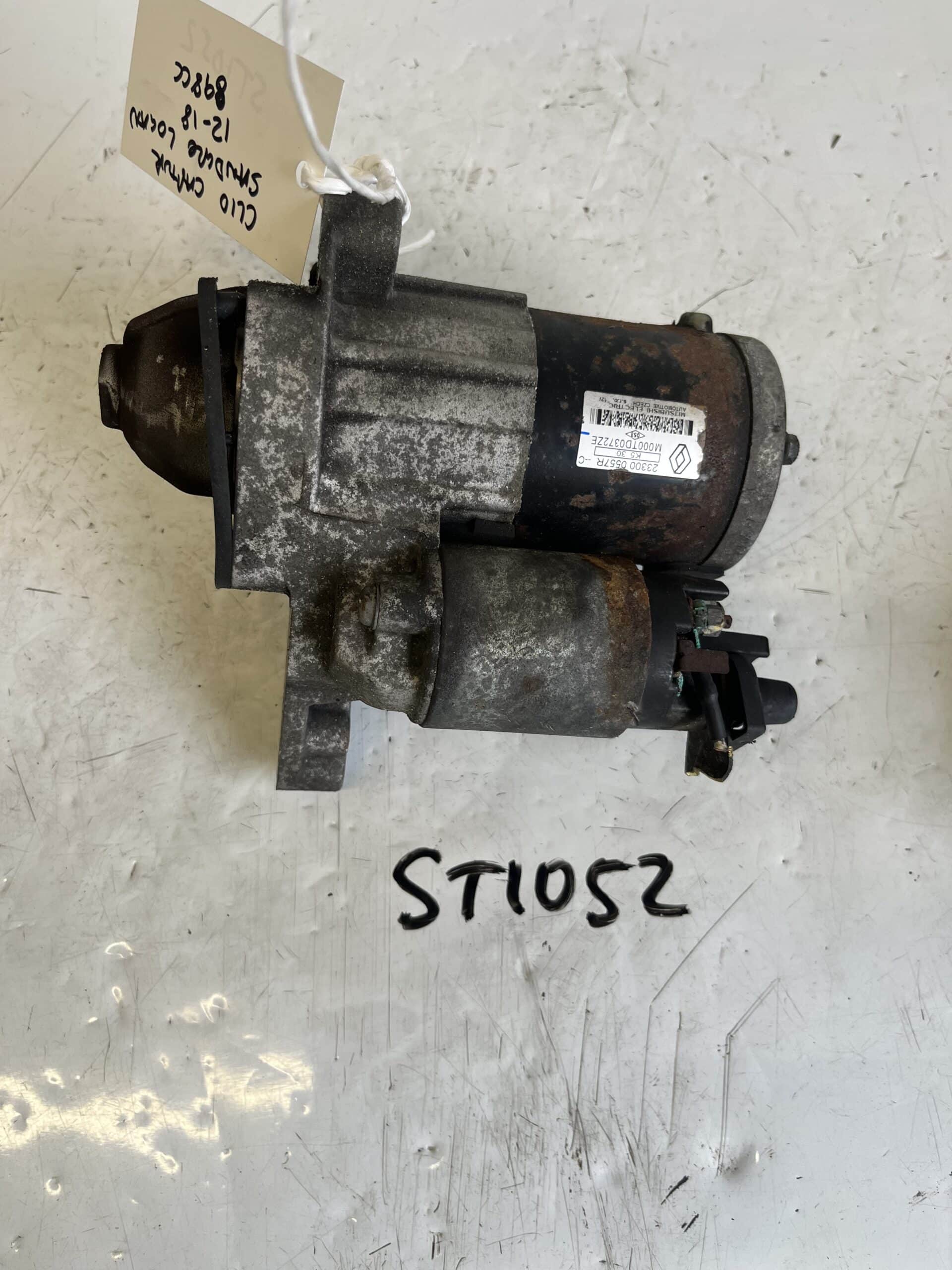 Dacia Sandero / Logan 2012-2018 / Renault Captur 2013-2018 898cc Petrol Starter Motor – 233000557R