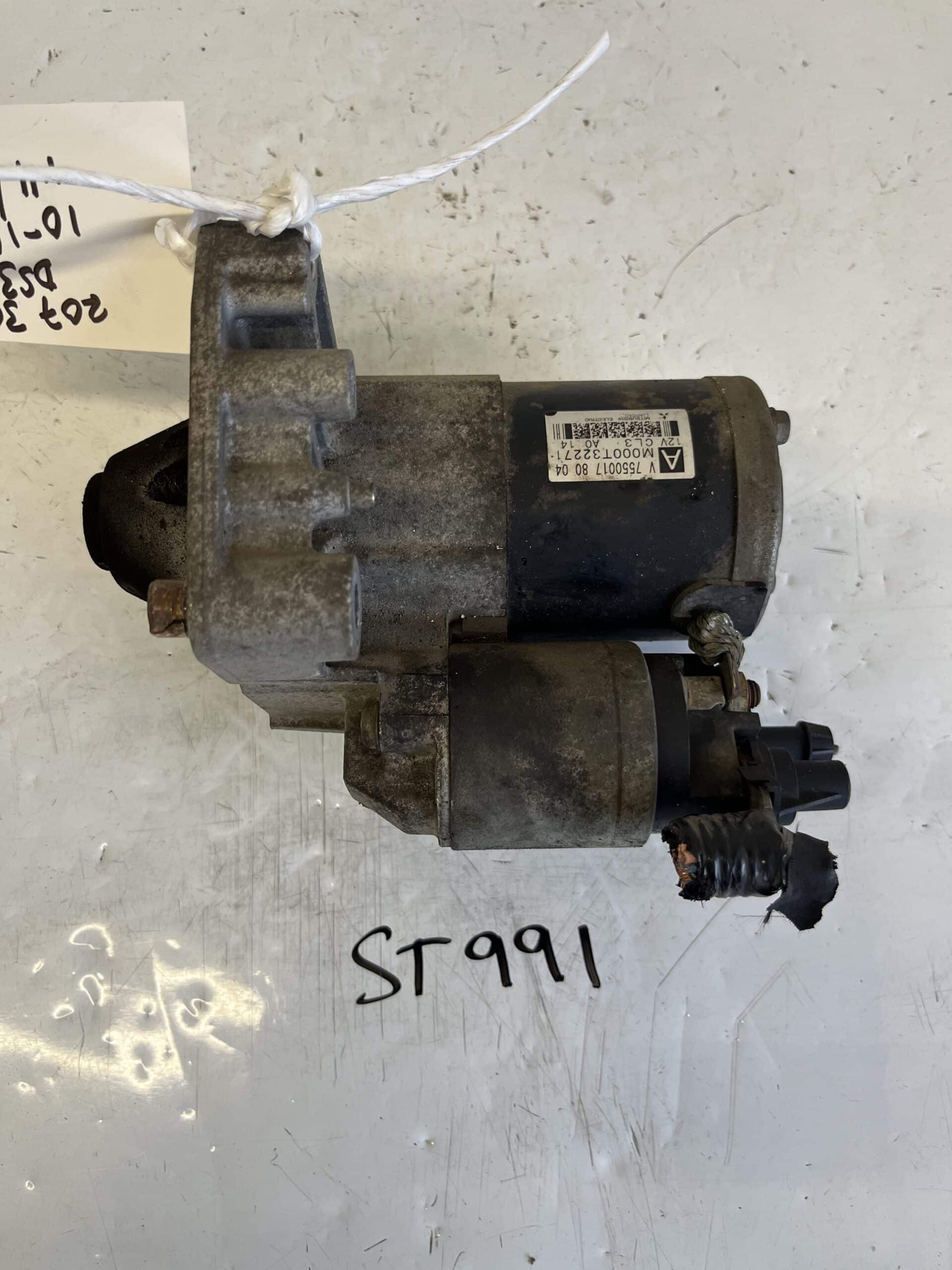 Peugeot 207 / 208 / 308 / Citroen C3 / DS3 2010-2018 1.4 / 1.6 Petrol Starter Motor – M000T32271 / 755001780