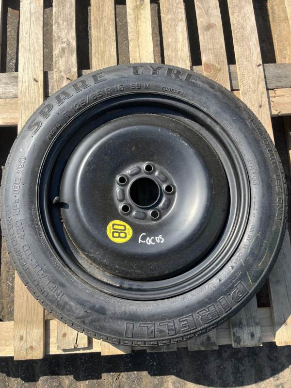 Ford Focus 2011-2017 Space Saver Wheel With Tyre – 125/85/16