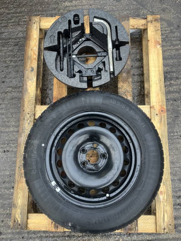 Volkswagen Polo 2017-2023 Spare Wheel And Jack Kit 185/65/15