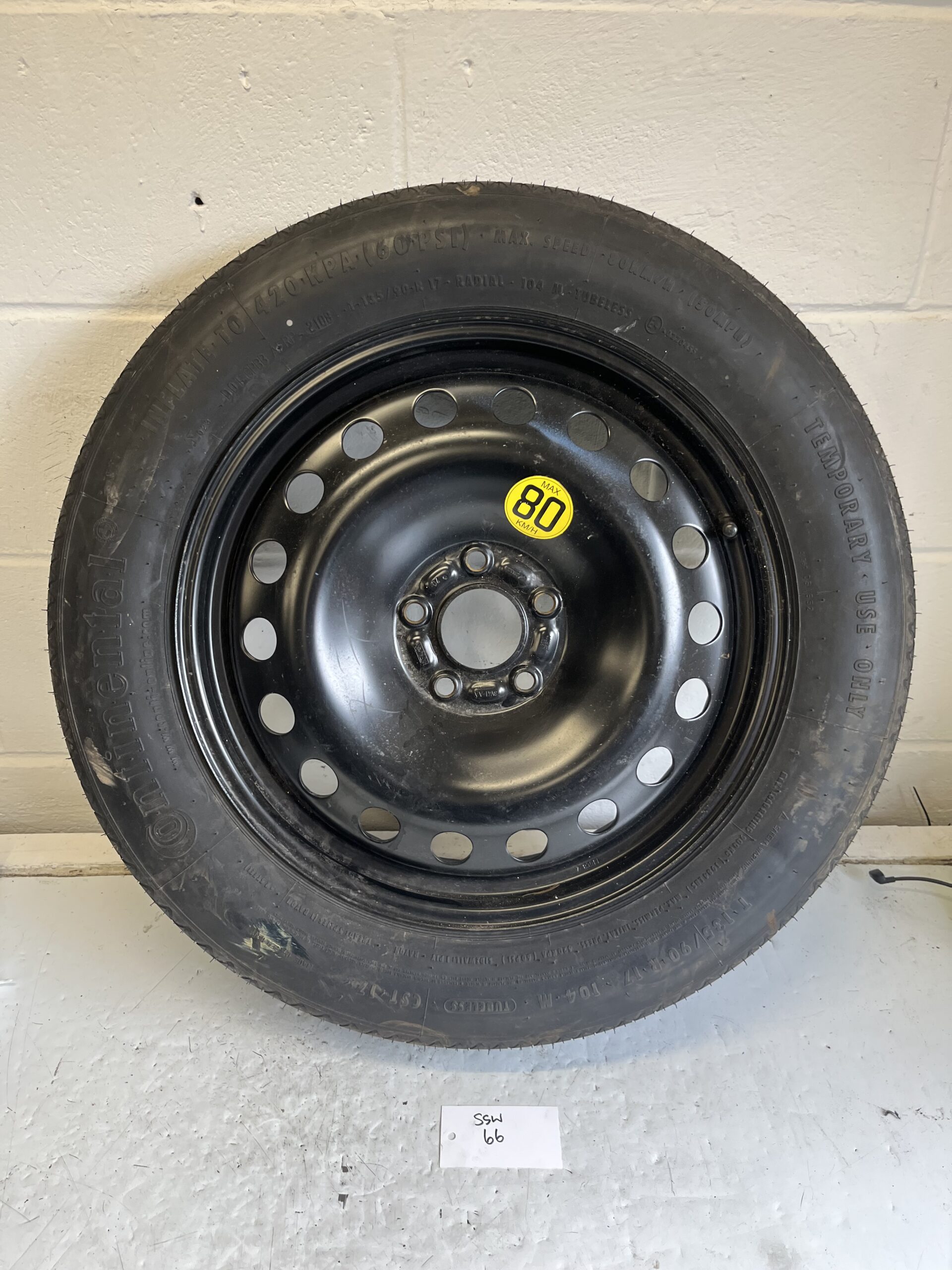 Ford Kuga 2008-2012 Space Saver Wheel / Spare Wheel 135-90-17