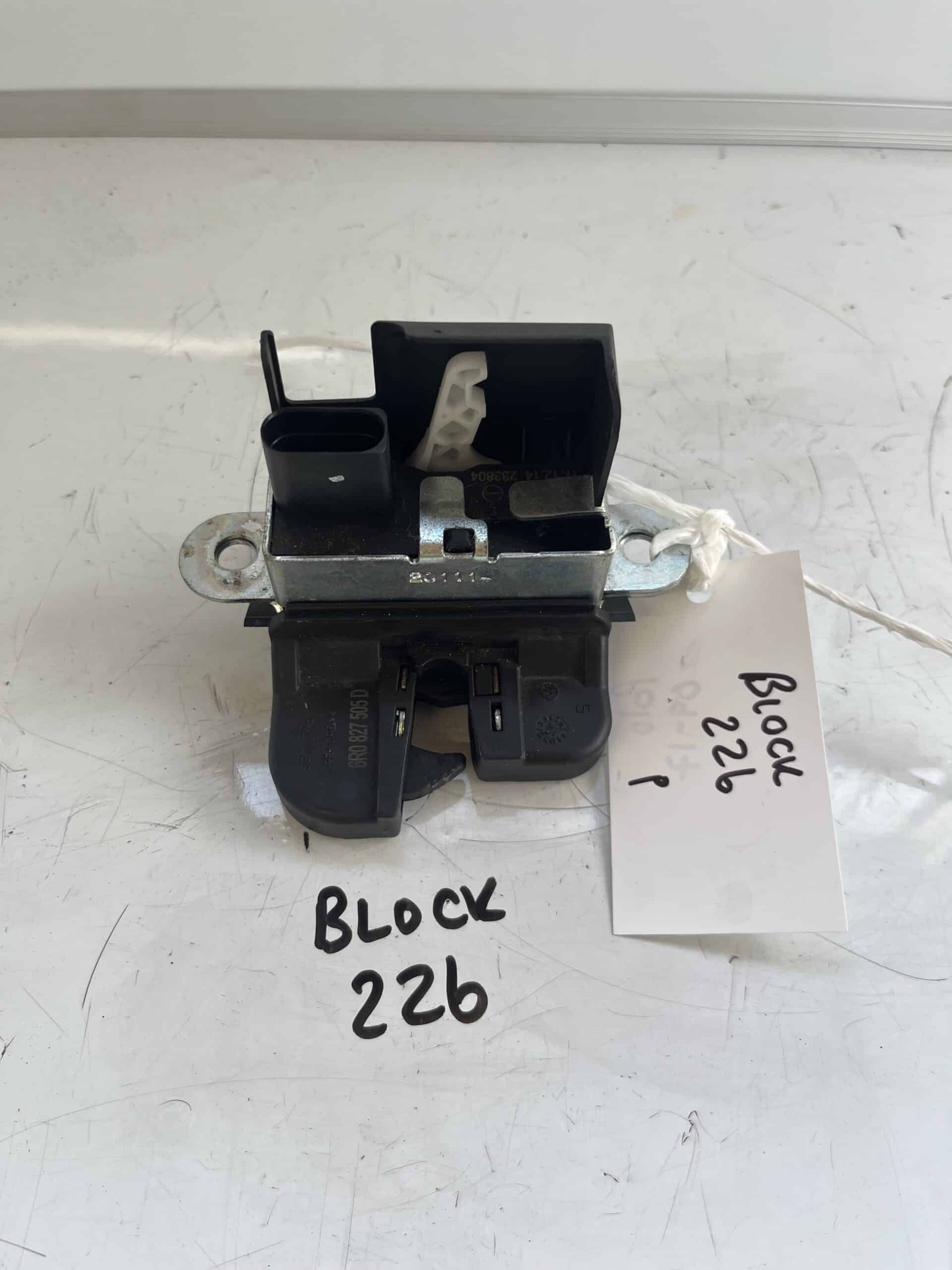 Volkswagen Polo 2009-2017 Hatchback Tailgate Locking Mechanism – 6R0827505D