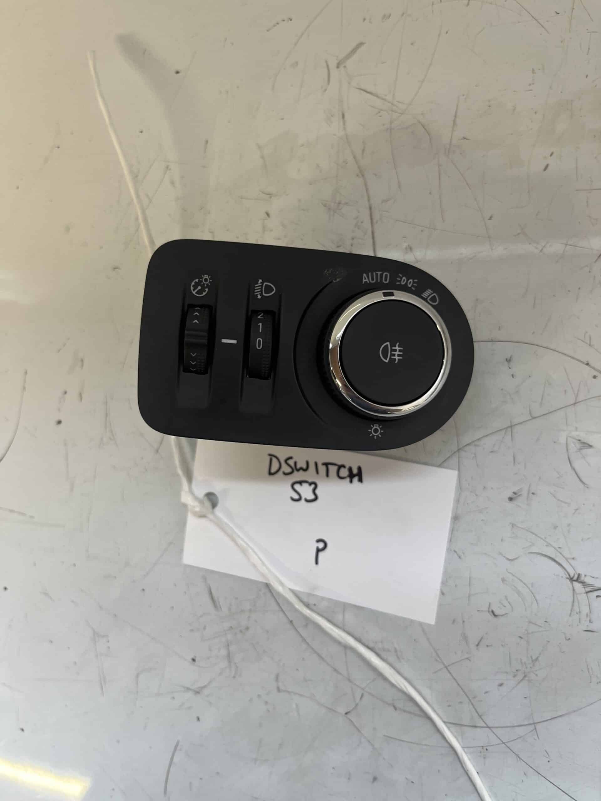 Vauxhall Corsa 2019-2024 Headlamp Switch – 39201663