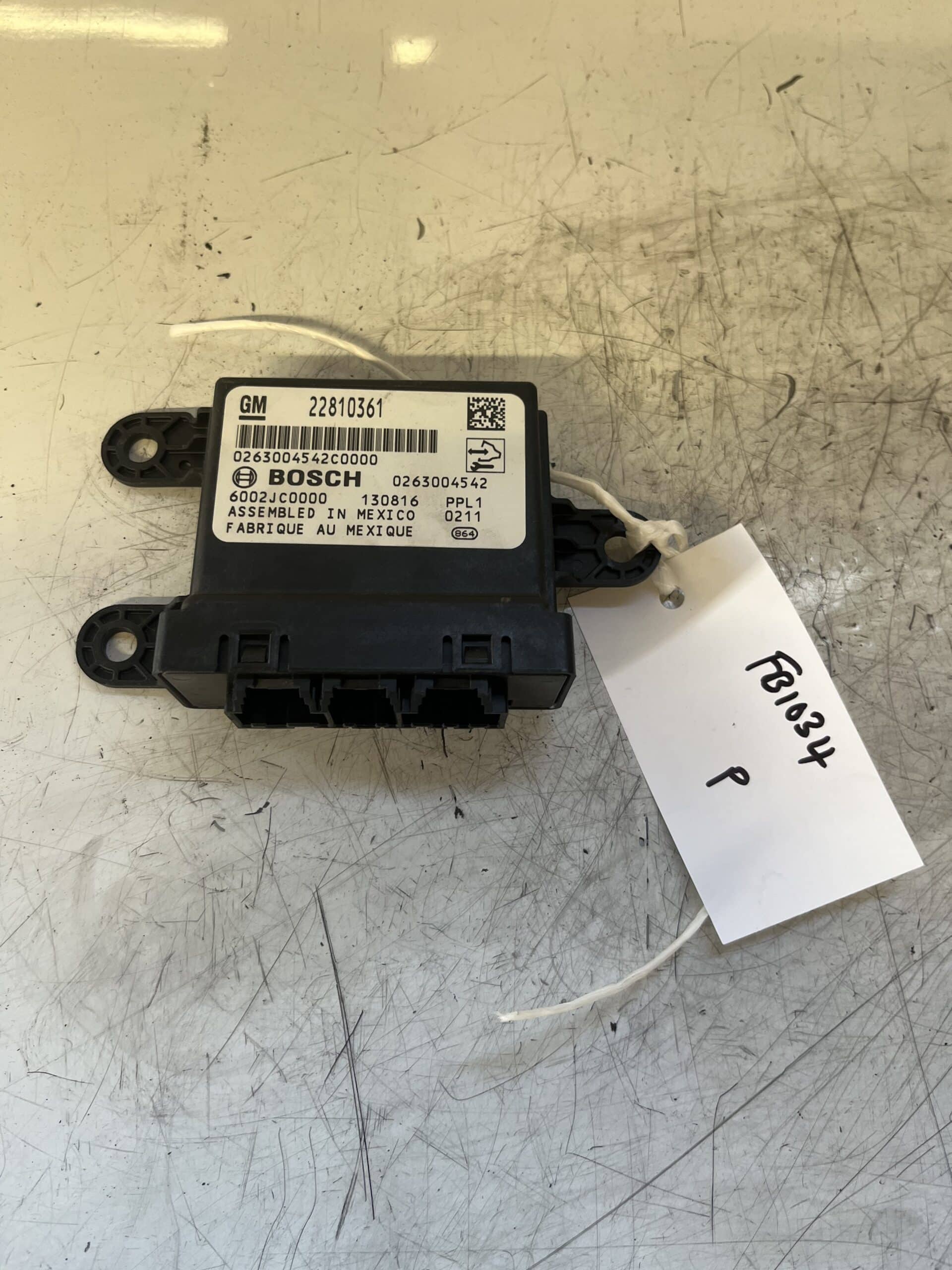 Vauxhall Astra / Zafira Tourer 2010-2017 Parking Module – 22810361