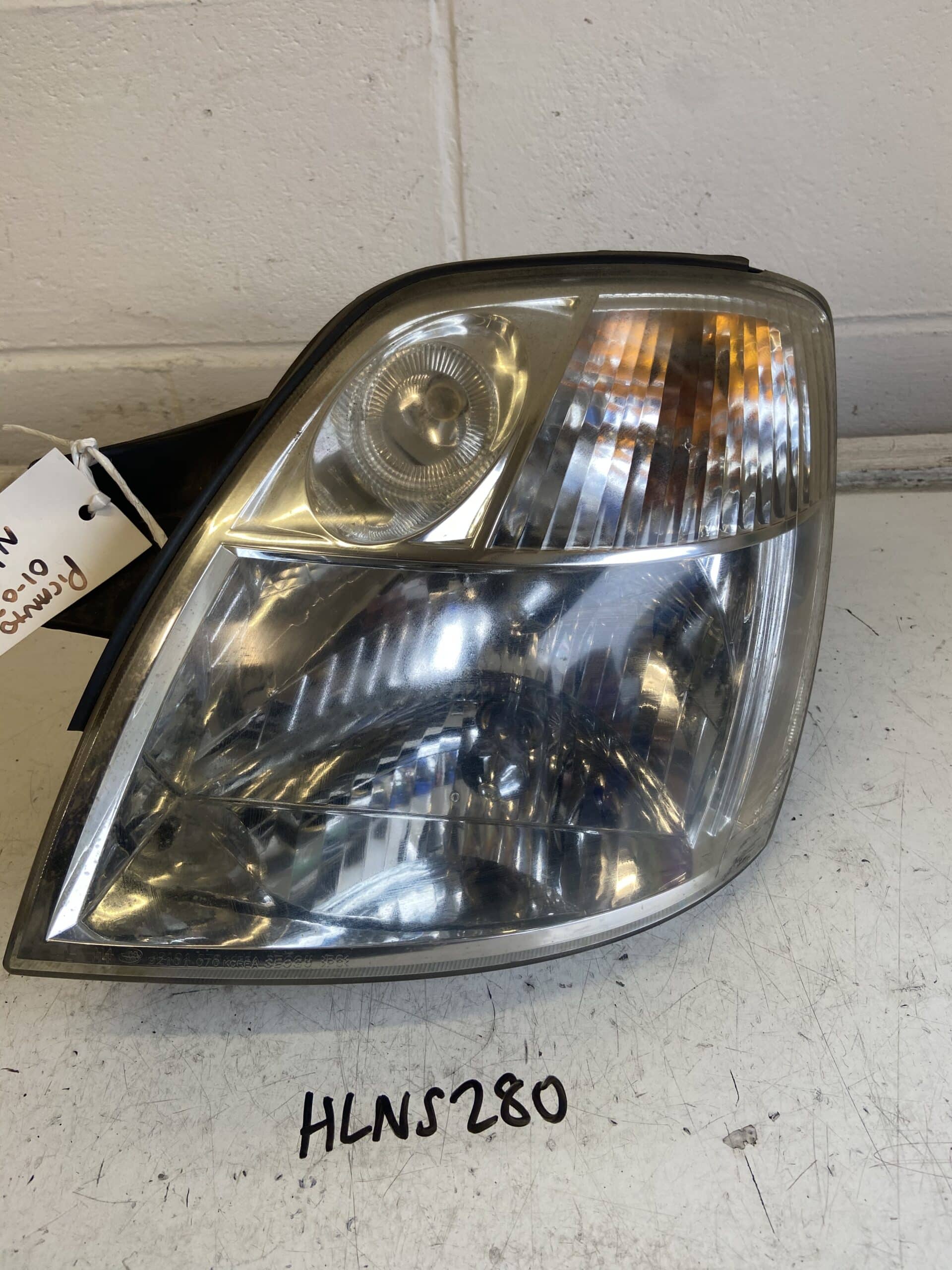 Kia Picanto 2001-2007 Near Side Headlamp