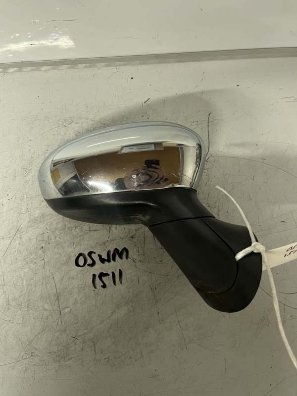 Fiat 500 2015-2021 Off Side Electric Door Mirror – Silver / Chrome