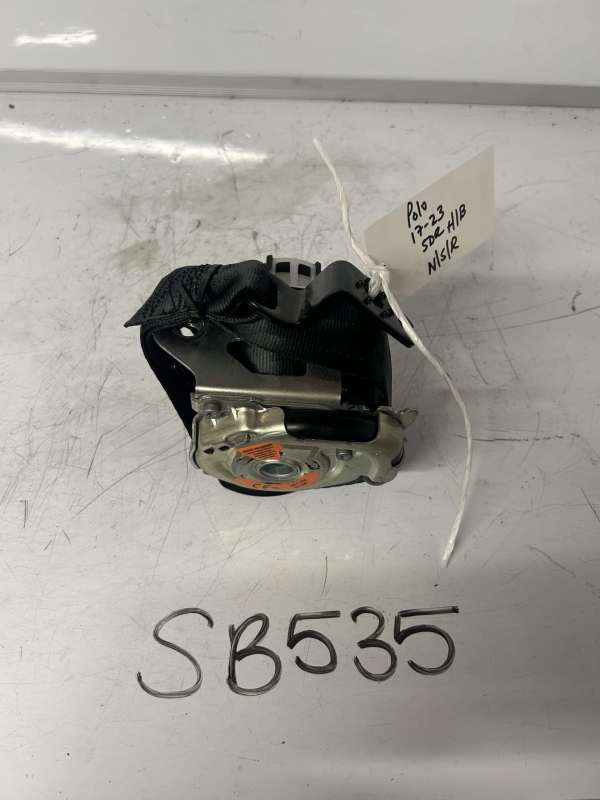 Volkswagen Polo 2017-2023 5 Door Hatchback Near Side Rear Seatbelt