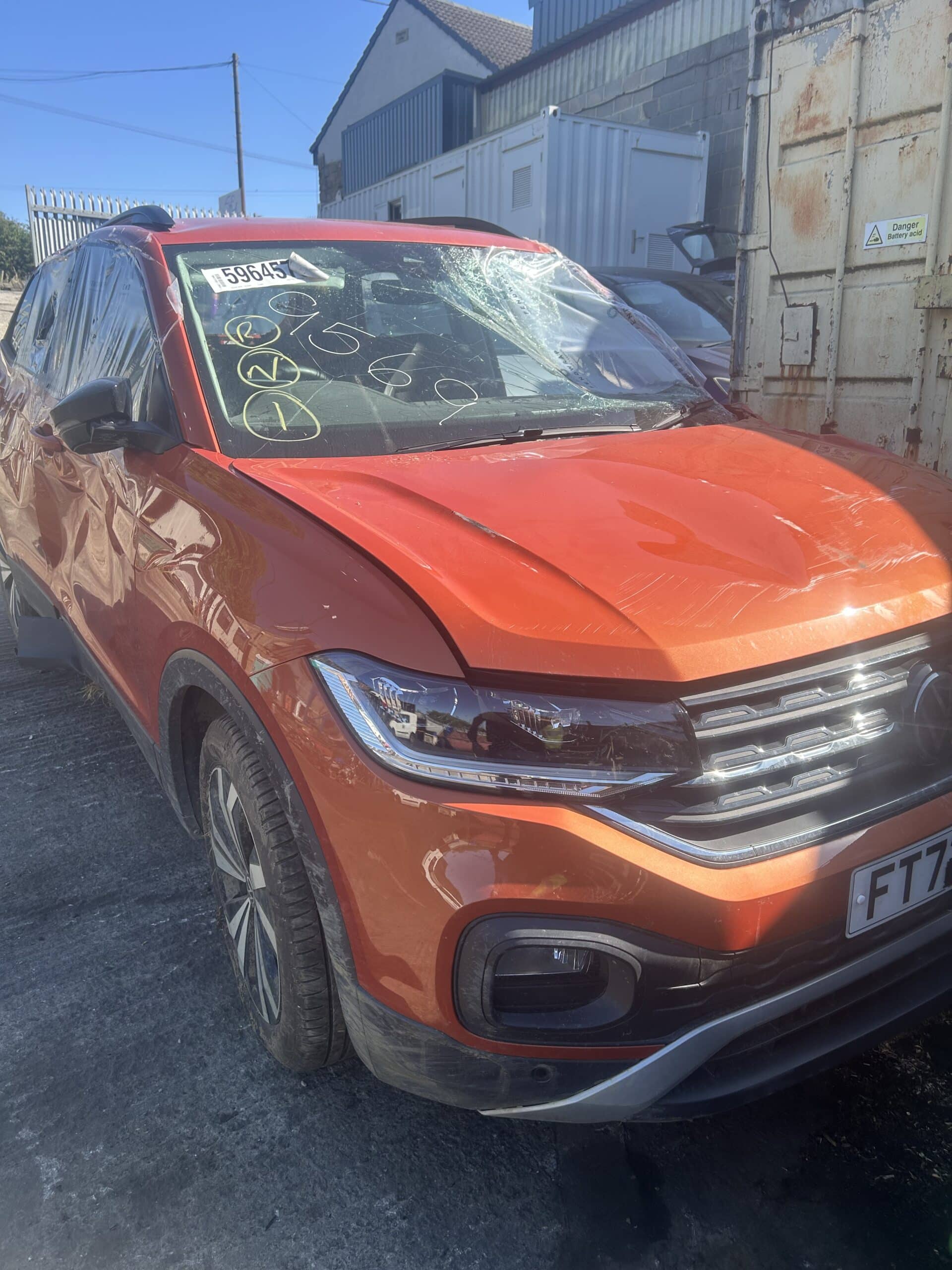 Volkswagen T-Cross TSI DSG Mk1 2019-2024 1.0 Petrol Manual 7 Speed Black Breaking for Parts