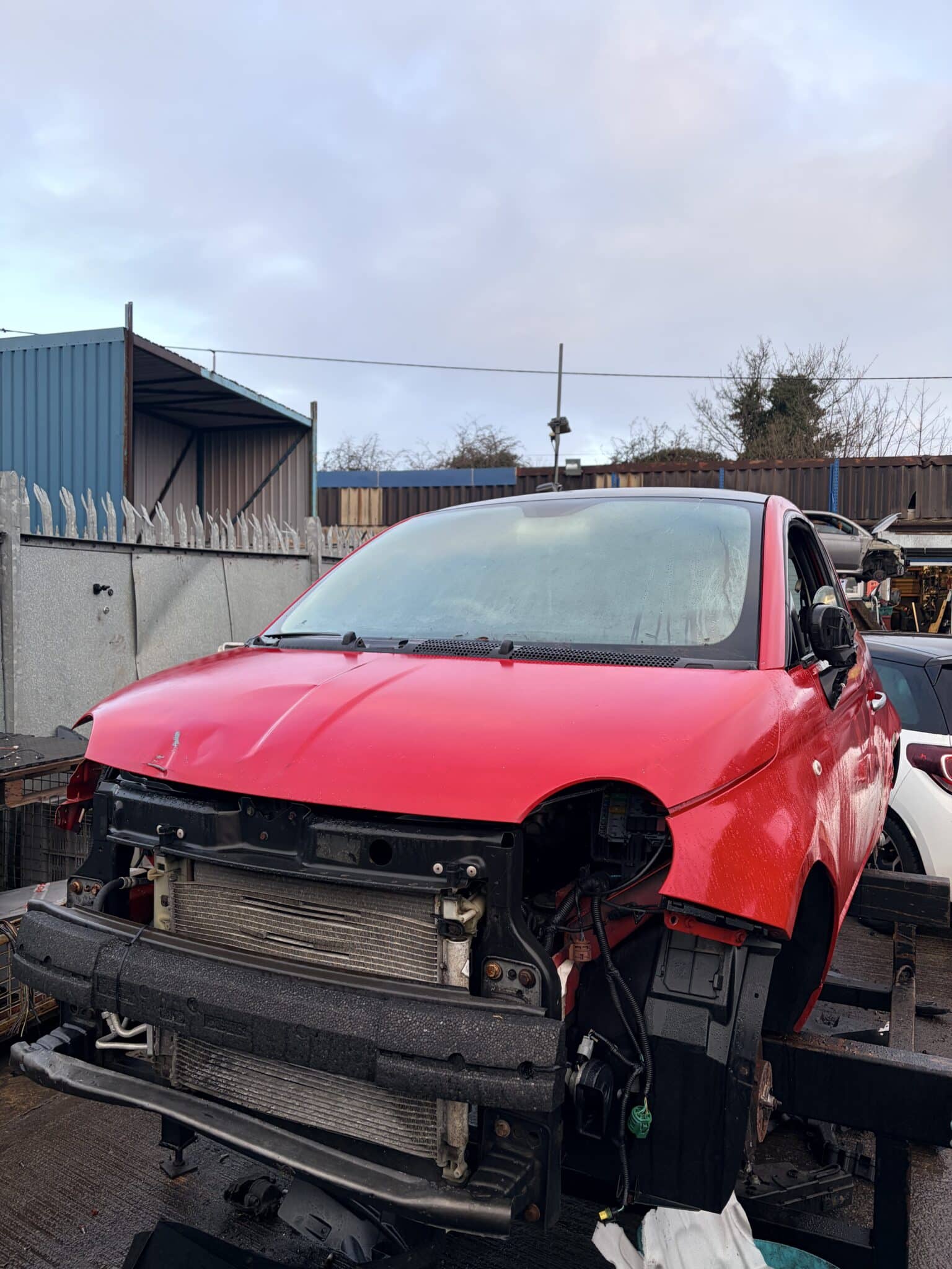 Fiat 500 Lounge Mk4 2015-2021 1.2 Petrol 3 Door Hatchback Manual Red Breaking for Parts
