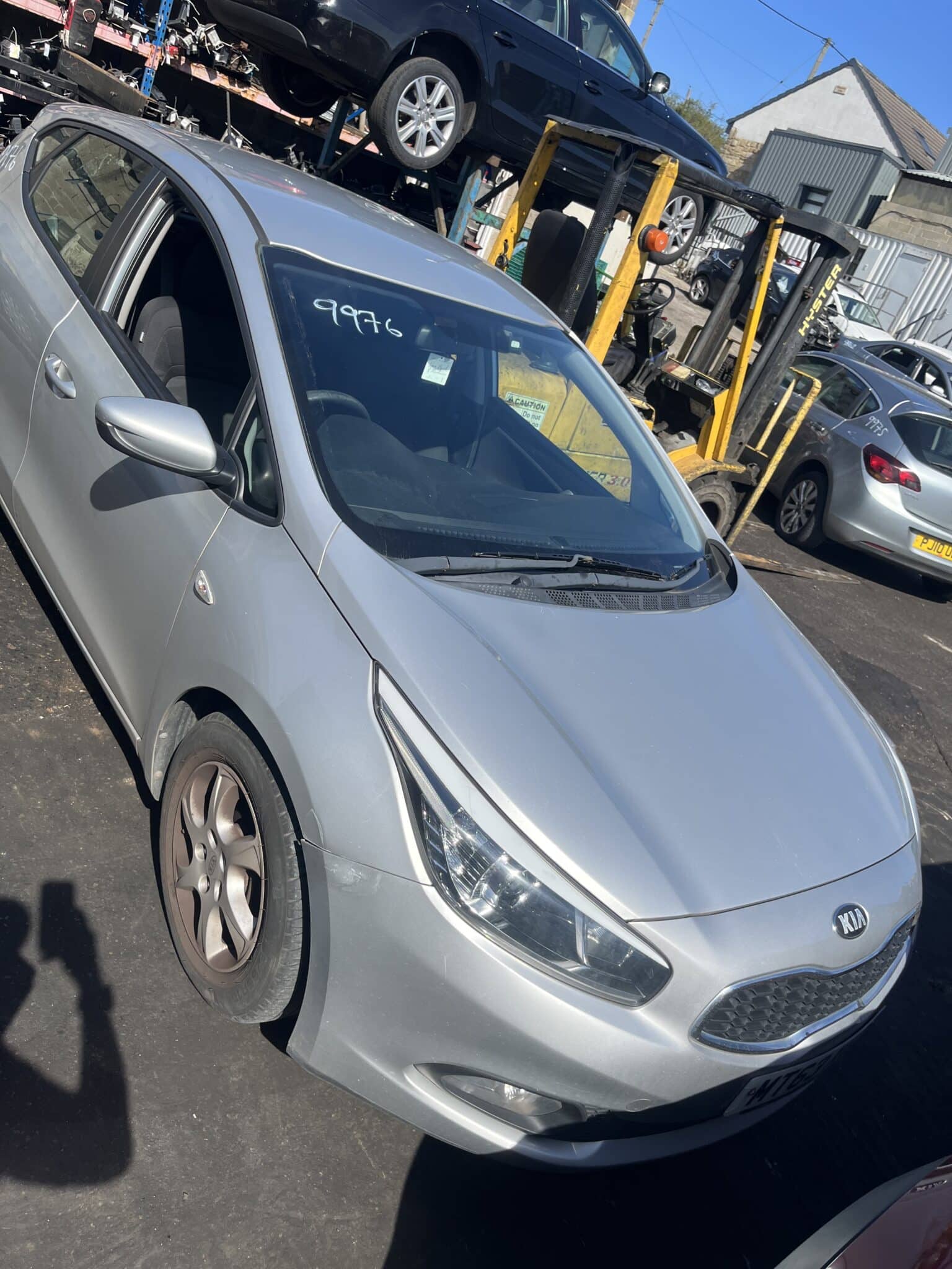 Kia Ceed 1 Mk2 2012-2018 1.4 Petrol 5 Door Hatchback Silver Breaking for Parts