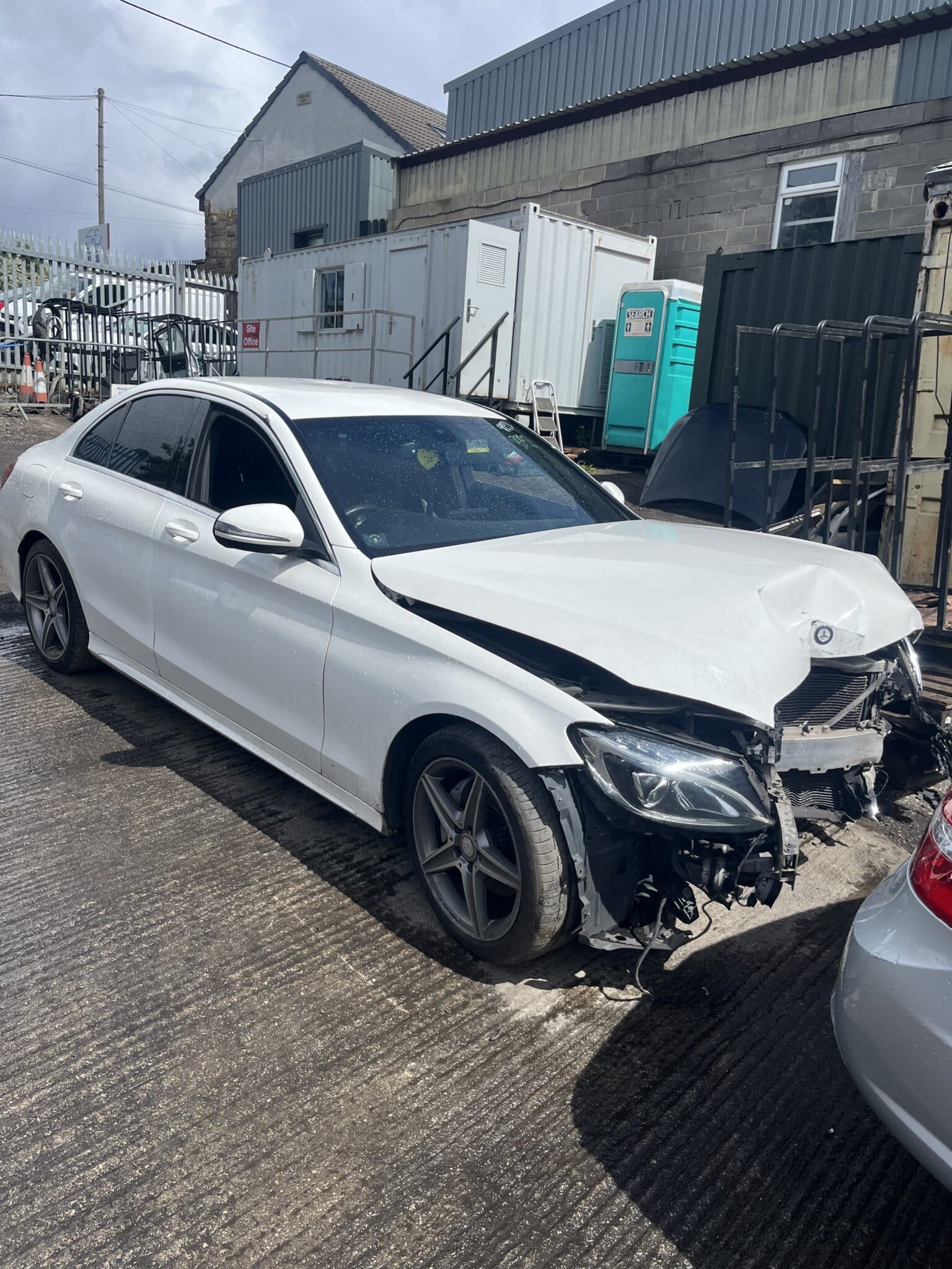 Mercedes C-Class C220 D AMG Line Mk4 W205 2014-2019 2.2 Automatic Diesel Saloon White 149 Breaking for Parts