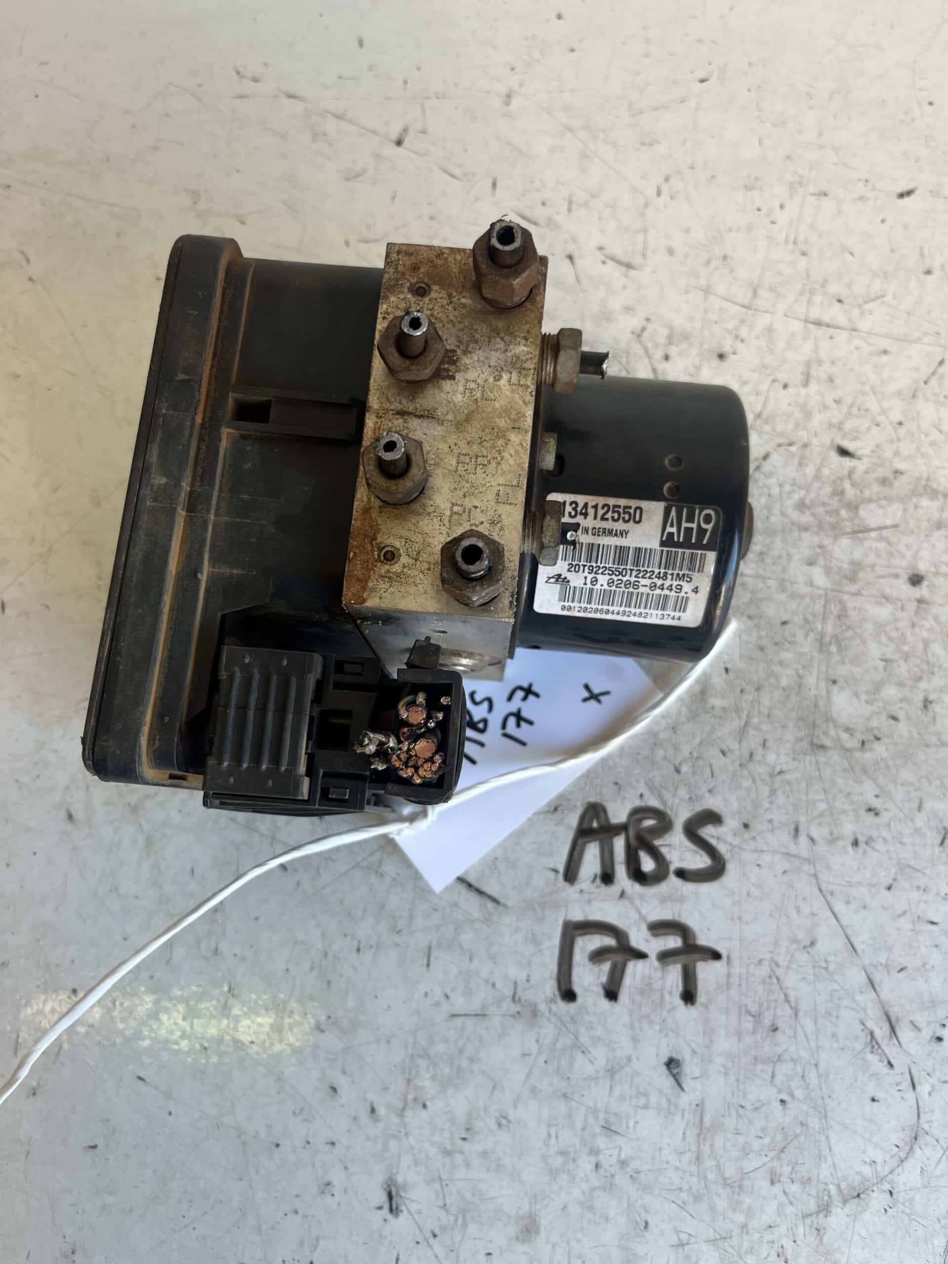 Vauxhall Astra 2010-2015 ABS Pump – 13412550AH9 – 10.0206-0449.4
