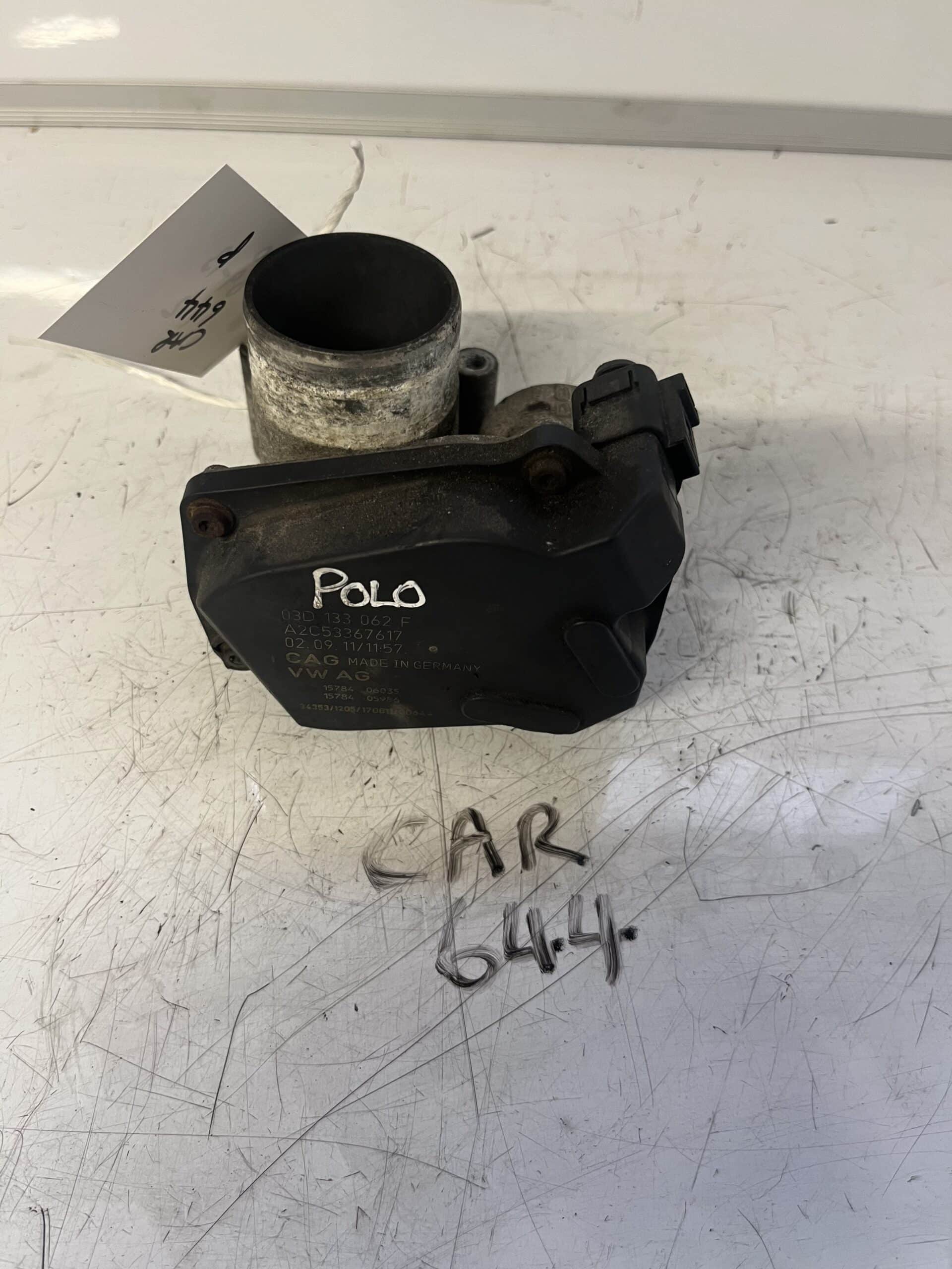 Volkswagen Polo 2009-2013 1.2 12v Petrol Throttle Body 03D133062F