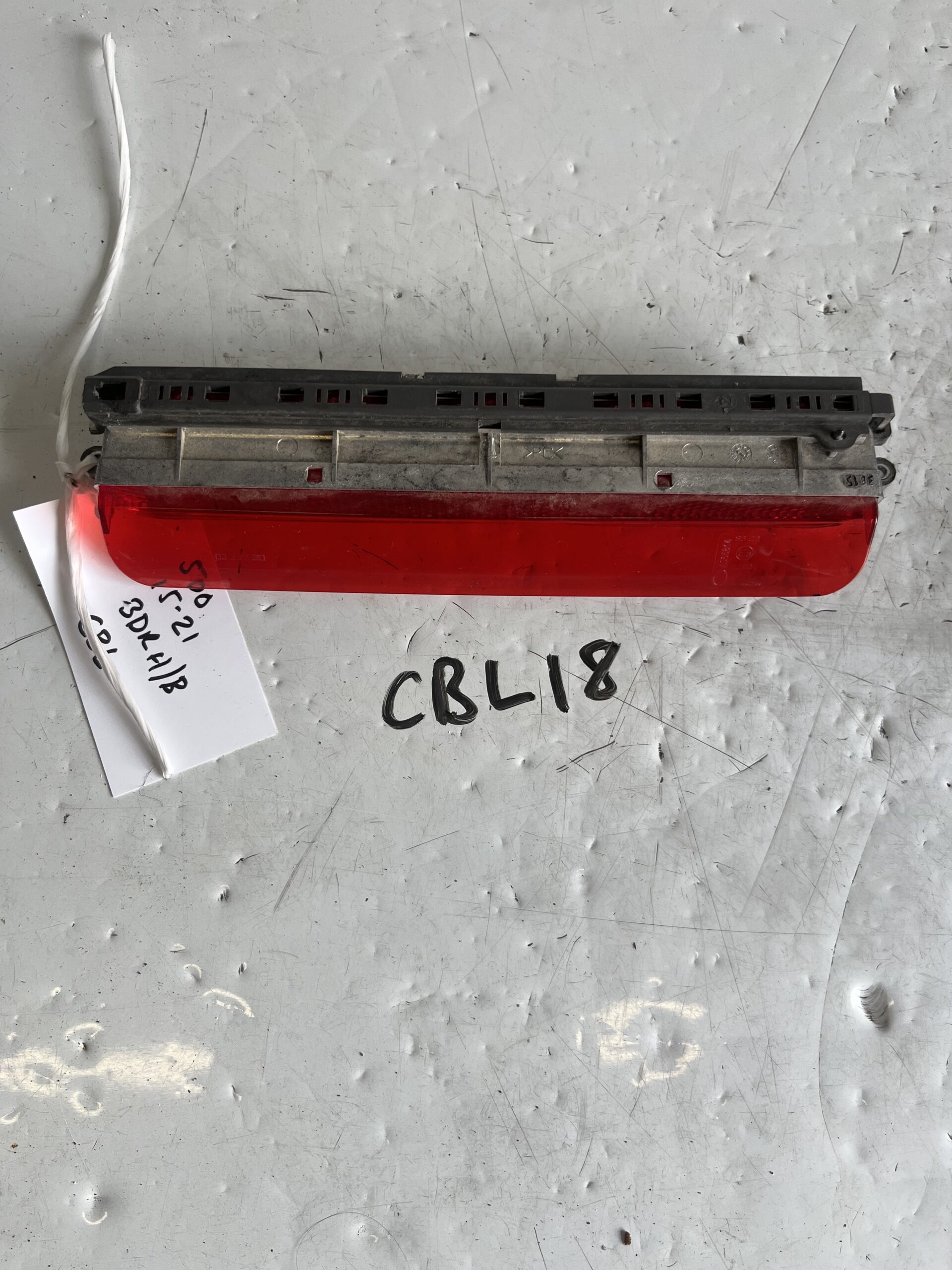 Fiat 500 2015-2021 3 Door Hatchback Centre / 3RD Brake Lamp / Light – A065814
