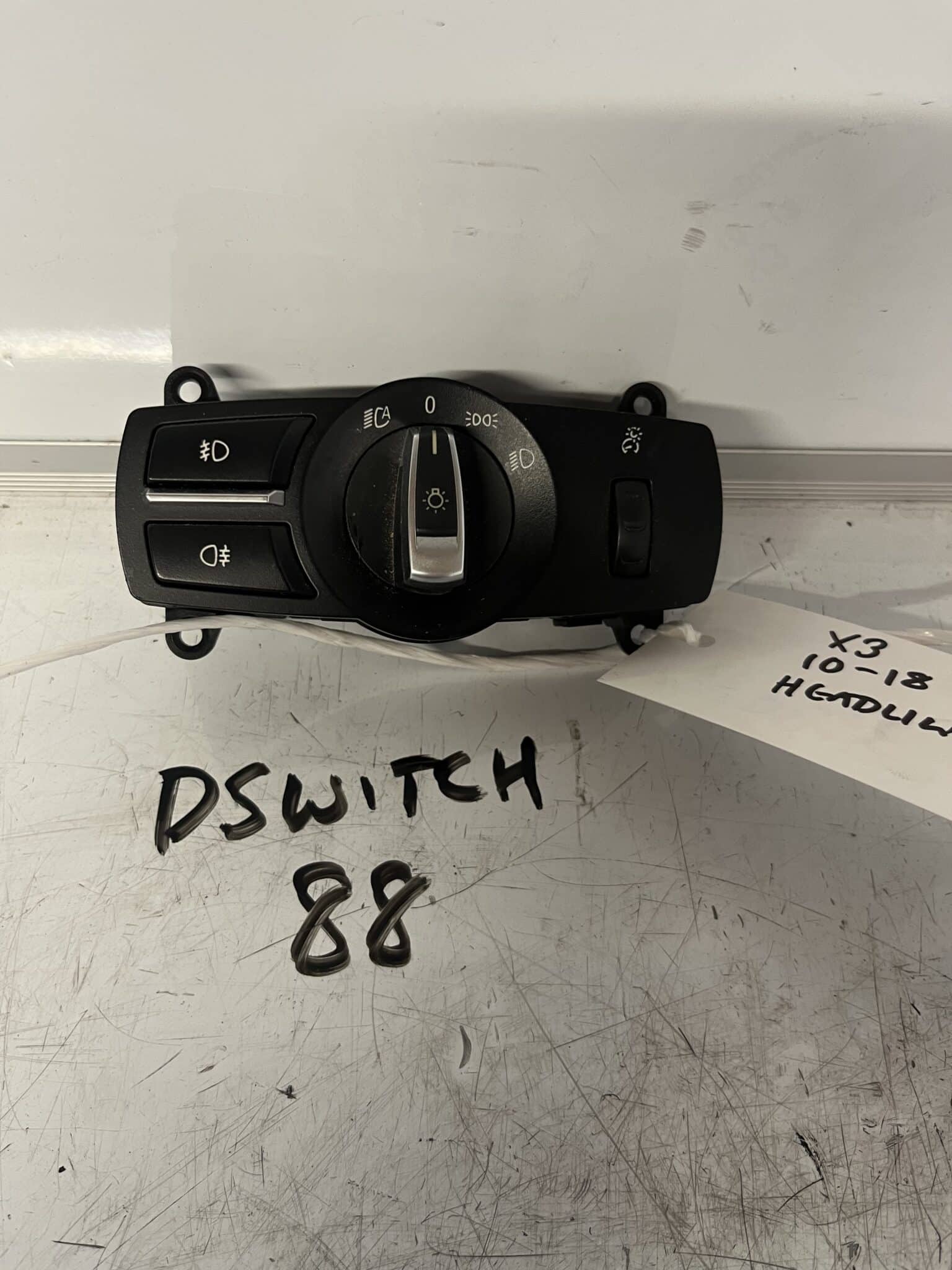BMW X3 2010-2018 Headlamp Switch – 9346841 02