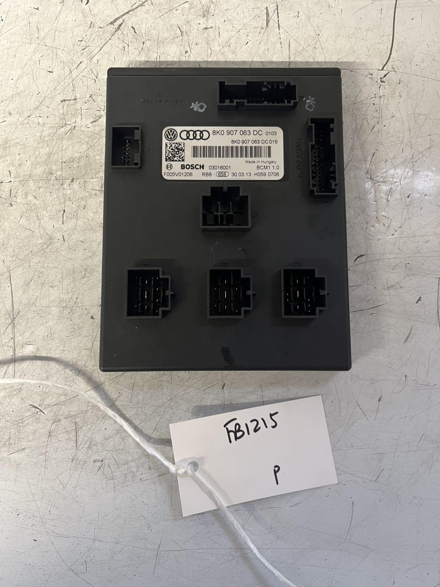 Audi A4 2008-2015 Body Control Module / BCM – 8K0907063DC