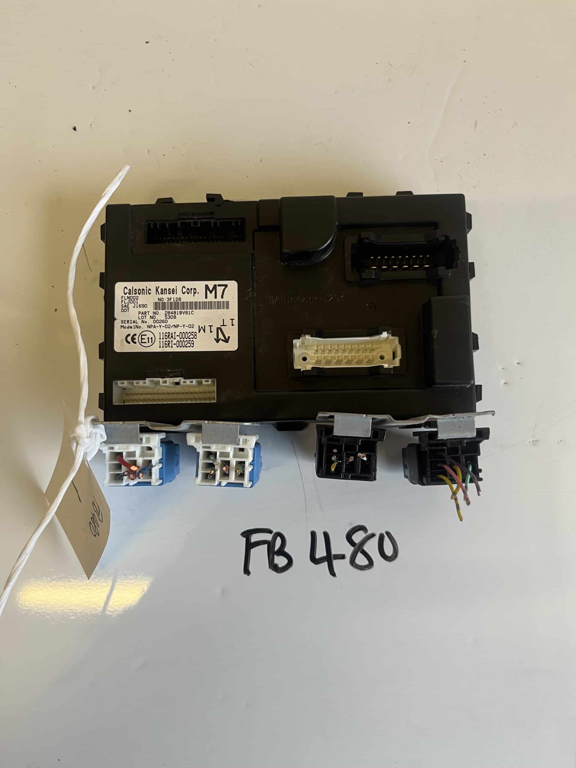 Nissan Juke 2010-2017 – BCM / Body Control Module – 284B1BV81C