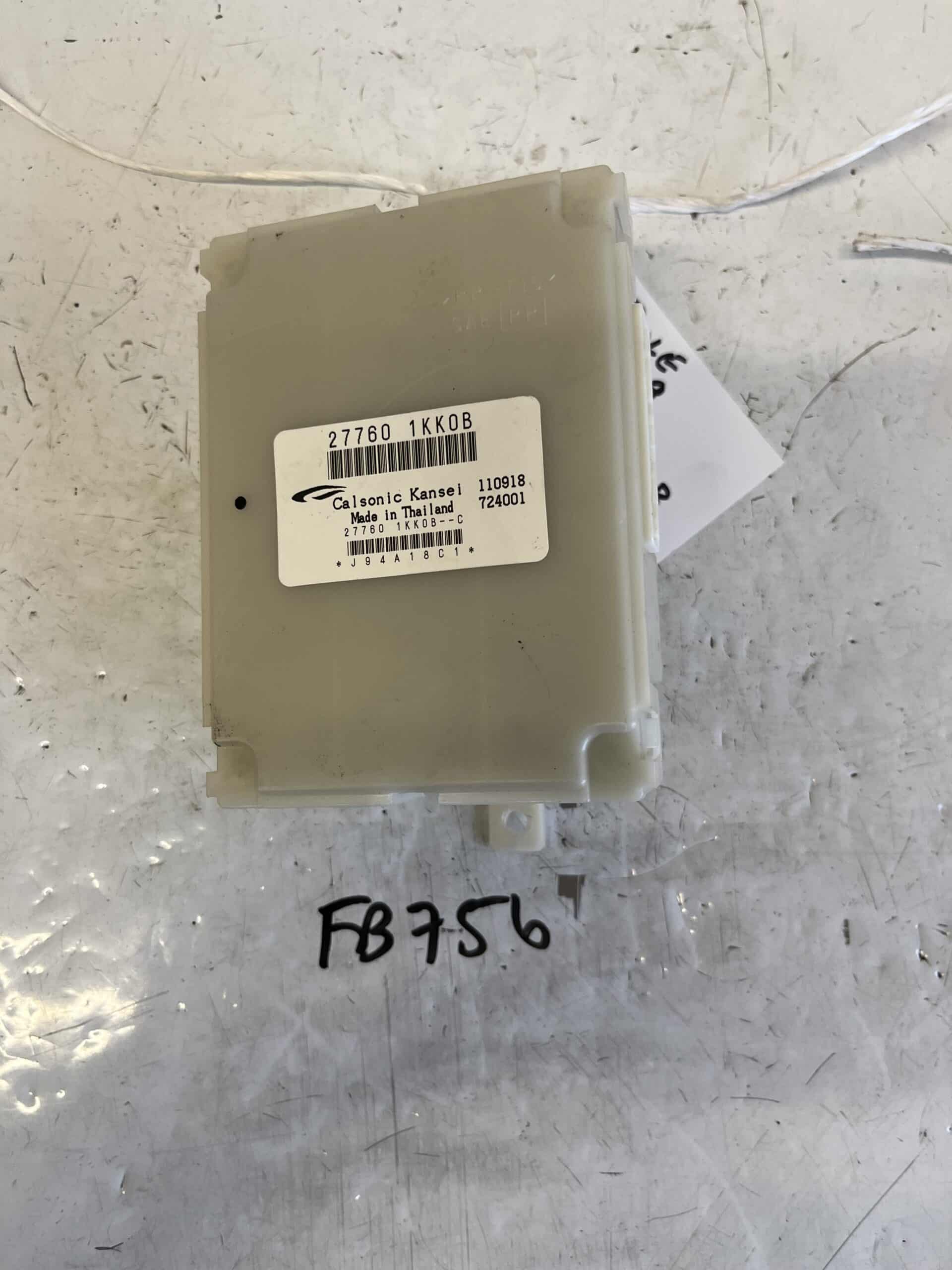 Nissan Juke 2010-2019 Heater Control Module – 27760 1KK0B