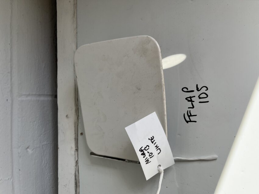 Nissan Micra 2010-2015 Hatchback Fuel Filler Flap – White