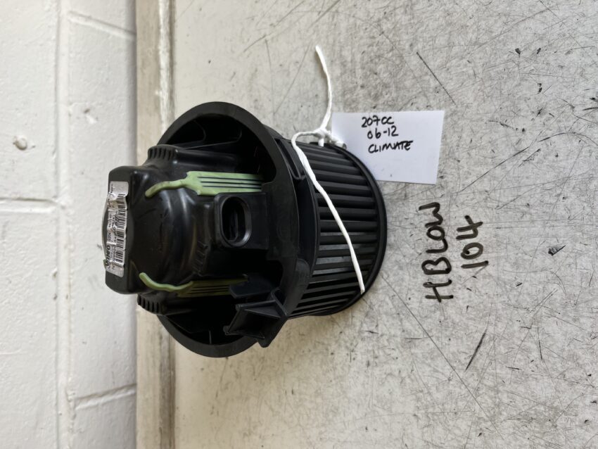 Peugeot 207cc 2006-2012 Heater Blower Motor – N102992G