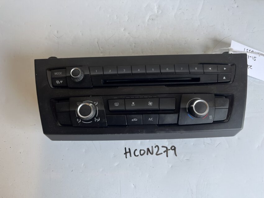 BMW 1 Series 2011-2015 Heater Control Panel And Radio Switches – 9207197