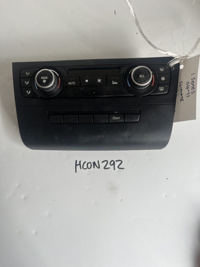 BMW 1 Series 2004-2011 Heater Control Panel – Climate – 6411 9221853-05