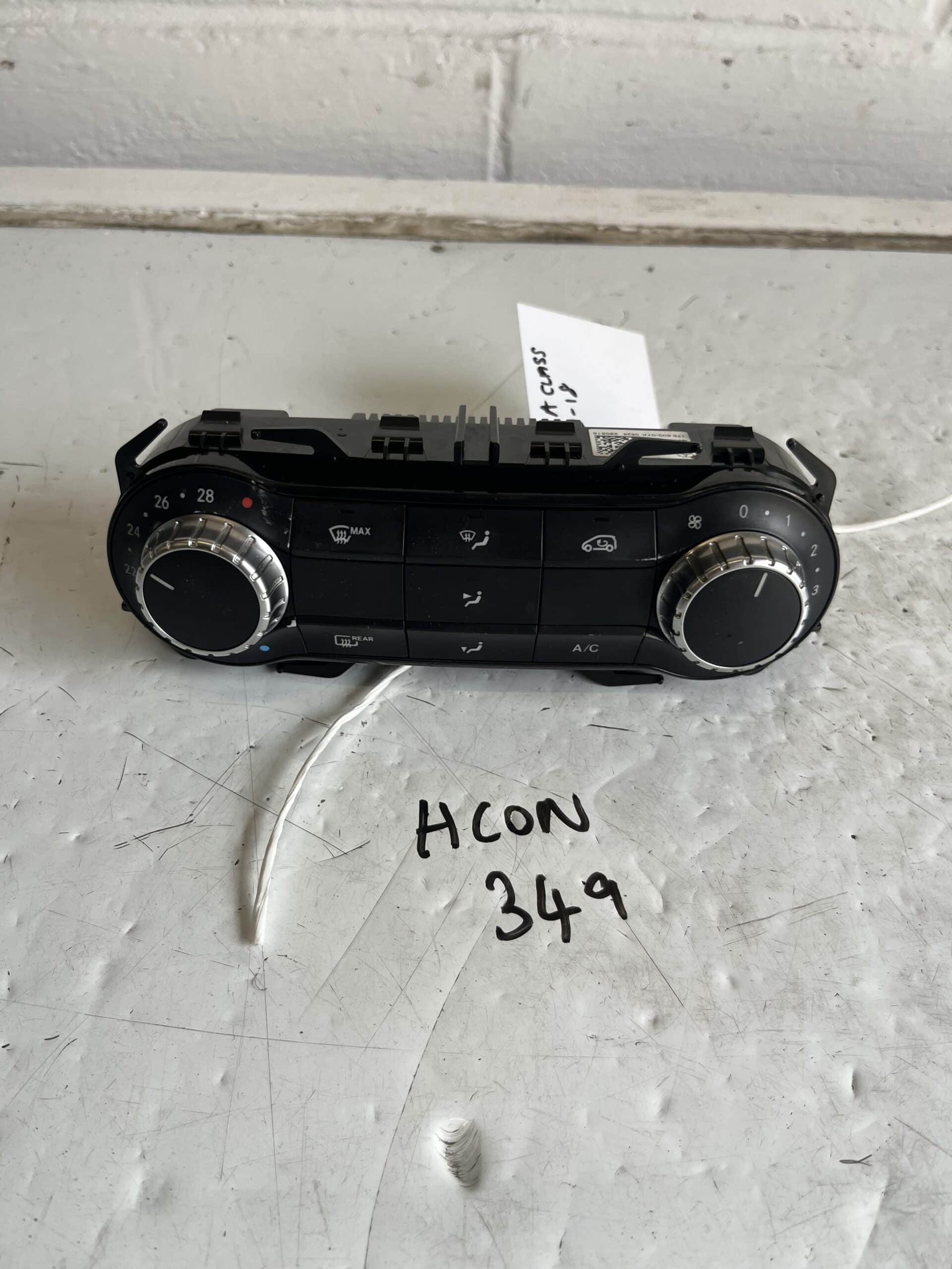 Mercedes A Class 2012-2018 Heater Control Panel – Climate – A2469008215