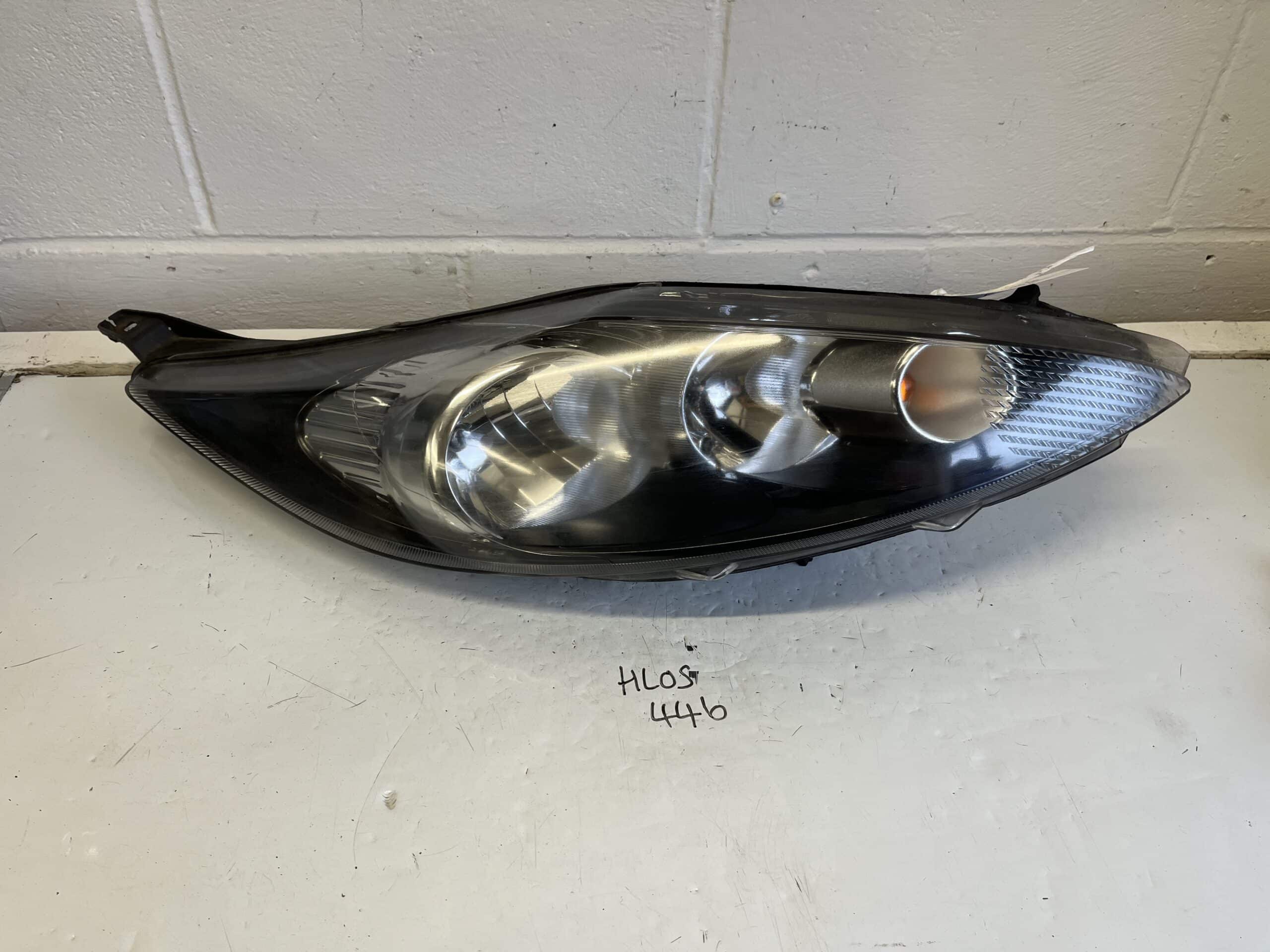 Ford Fiesta 2008-2012 Hatchback Off Side Headlamp – ( Black Fascia )