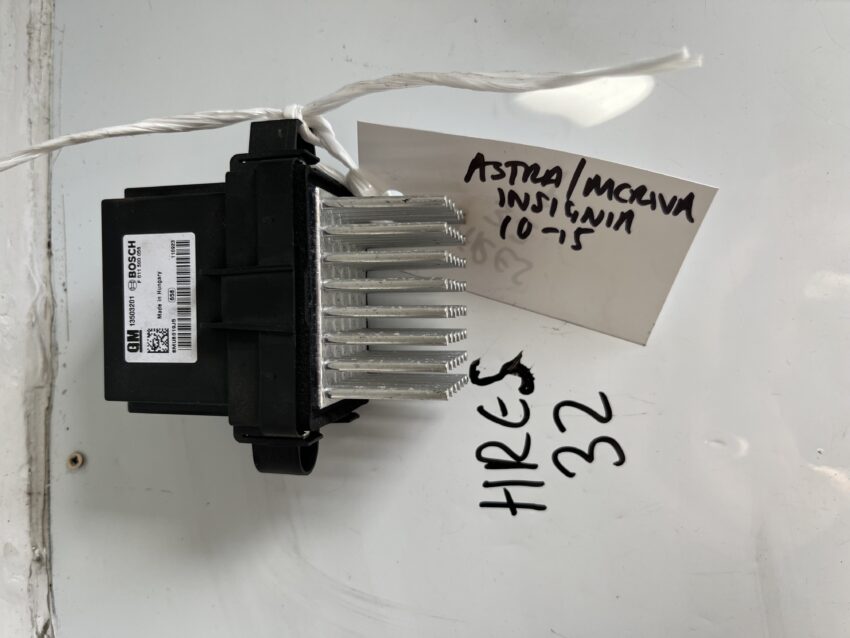 Vauxhall Astra / Meriva / Insignia 2010-2015 Heater Resistor – 13503201
