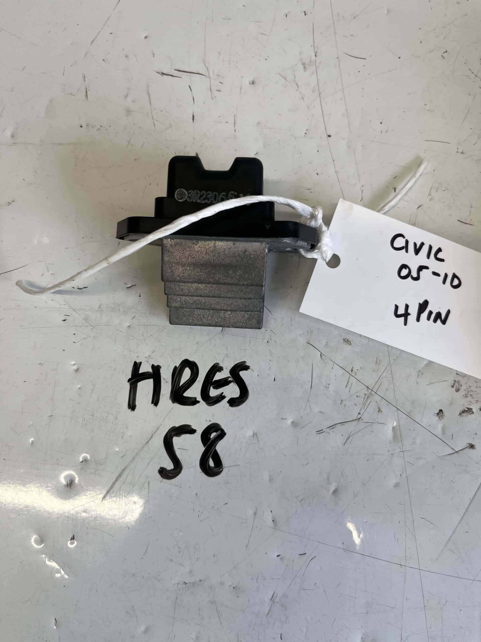 Honda Civic 2005-2010 Heater Resistor – ( 4 Pin Plug )