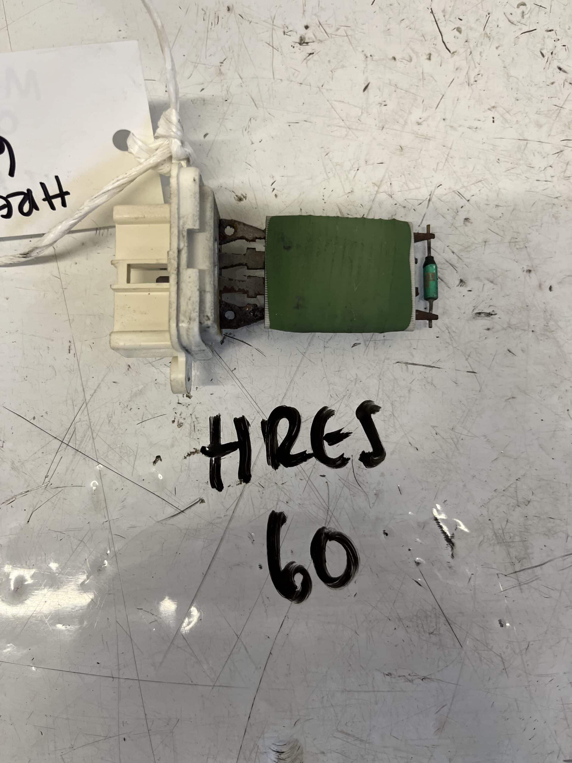 Vauxhall Meriva 2003-2010 Heater Resistor – 4 Pin Plug