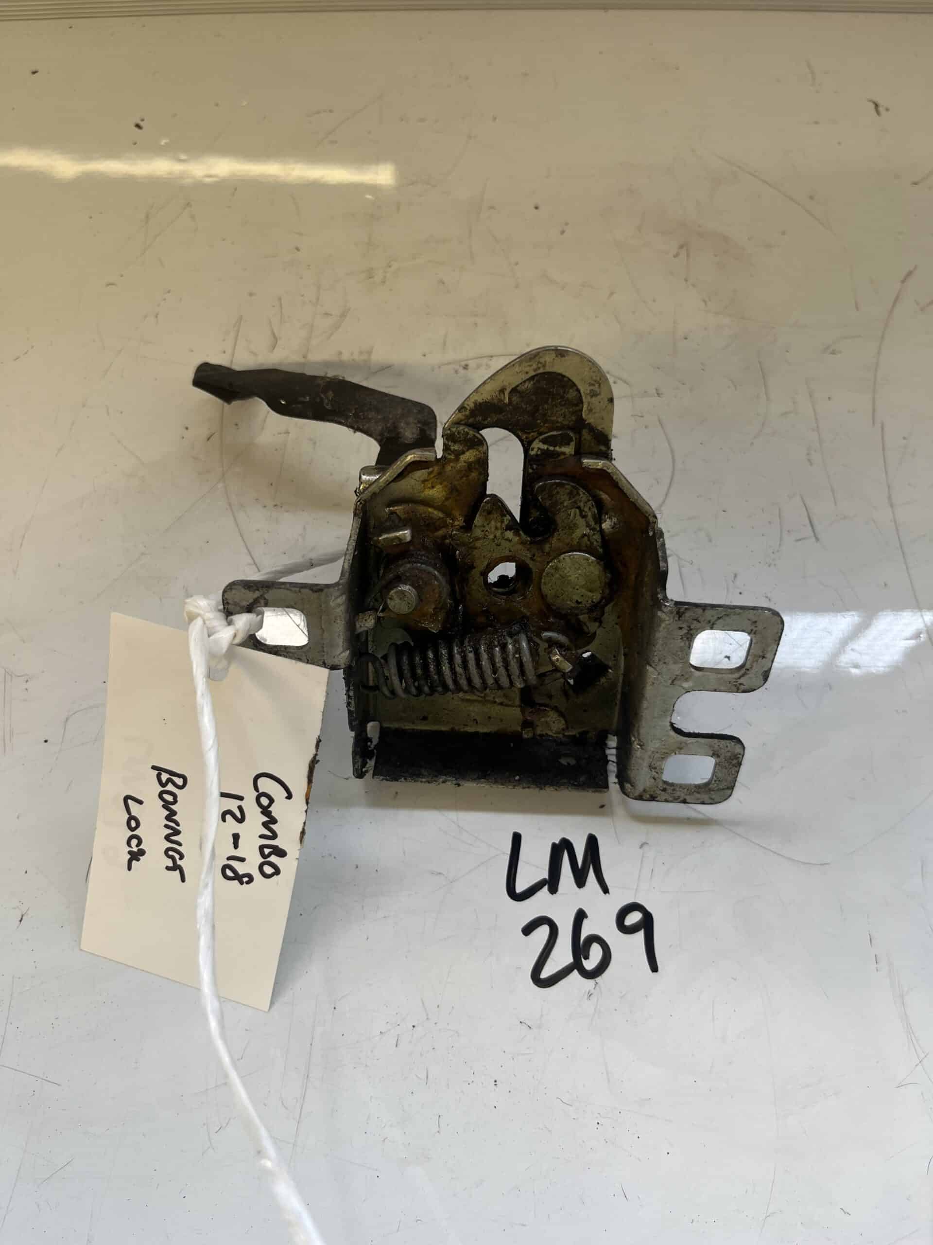 Vauxhall Combo 2012-2018 Bonnet Locking Mechanism