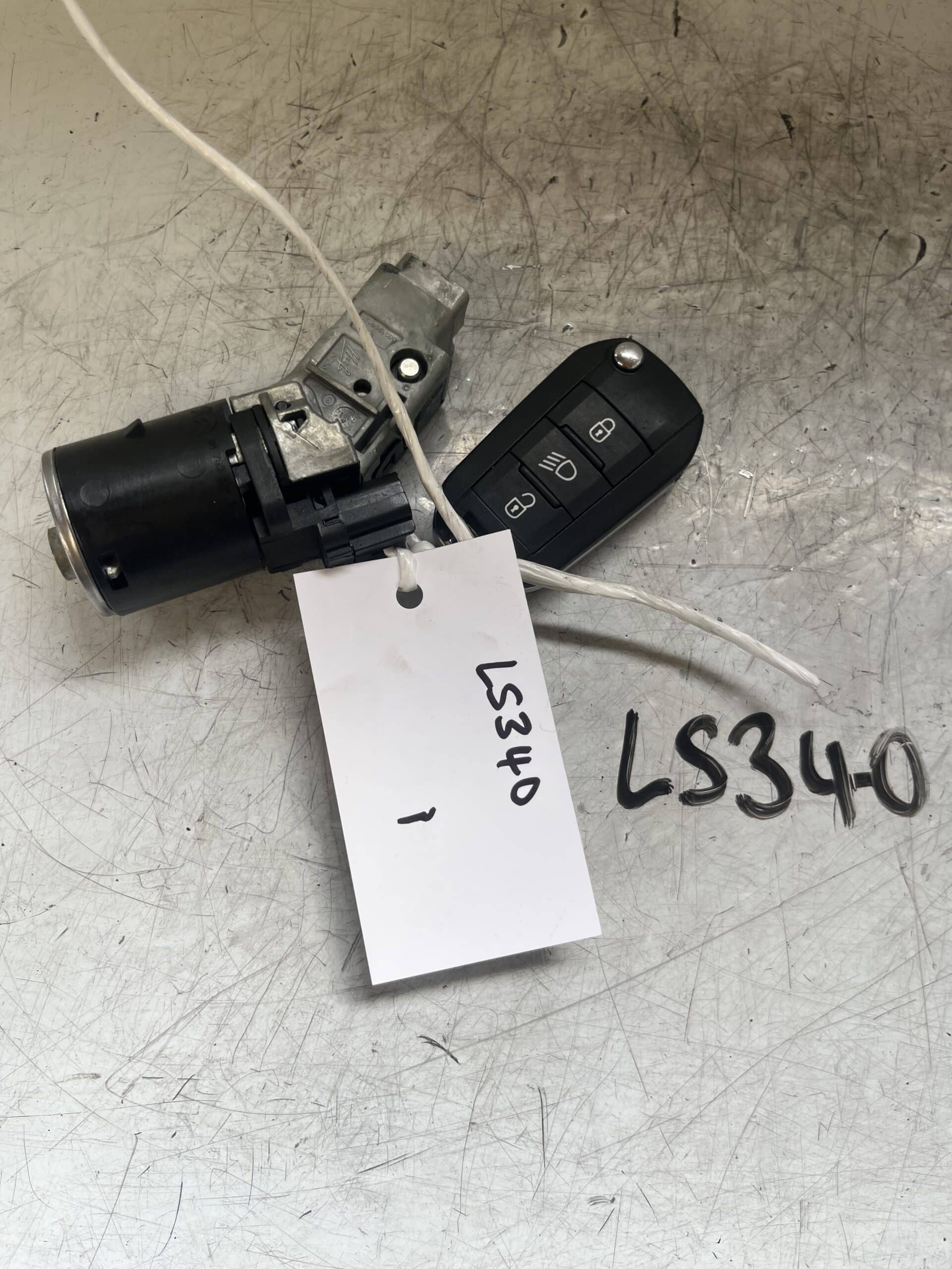 Citroen C3 2016-2021 MK3 Petrol Ignition Barrel And Key