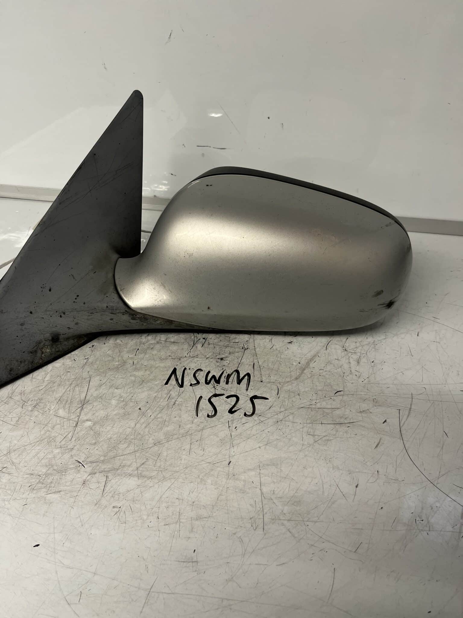 Saab 93 2008-2011 Near Side Electric Door Mirror – Silver