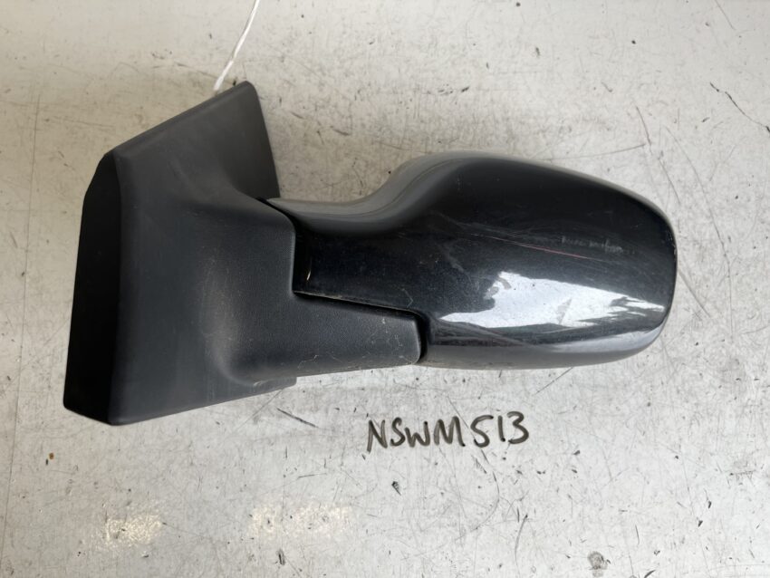 Renault Clio 2005-2009 Near Side Electric Door Mirror – Black