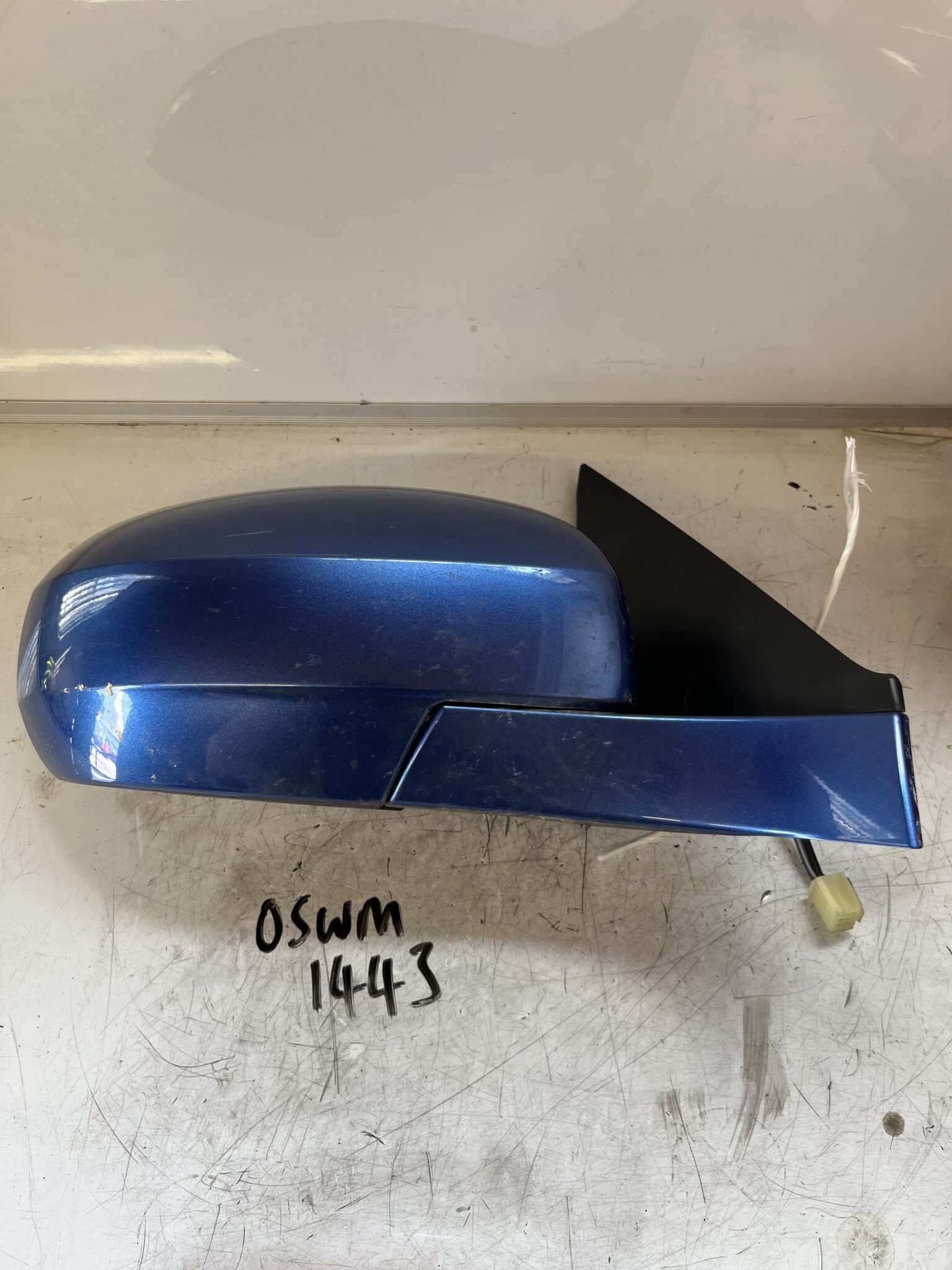 Suzuki Swift 2011-2017 Off Side Electric Door Mirror – Blue 5 Wire Plug