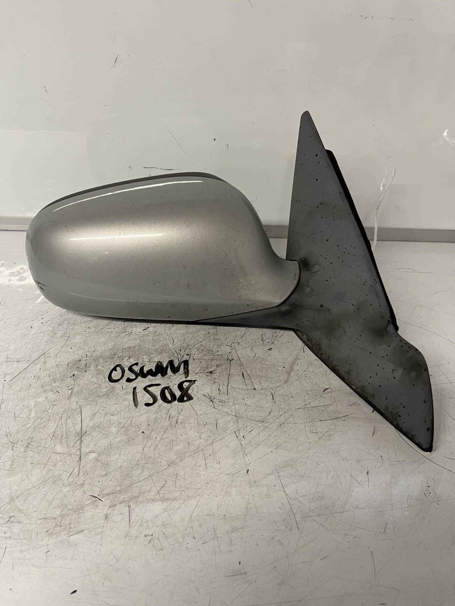 Saab 93 2008-2011 Off Side Electric Door Mirror – Silver
