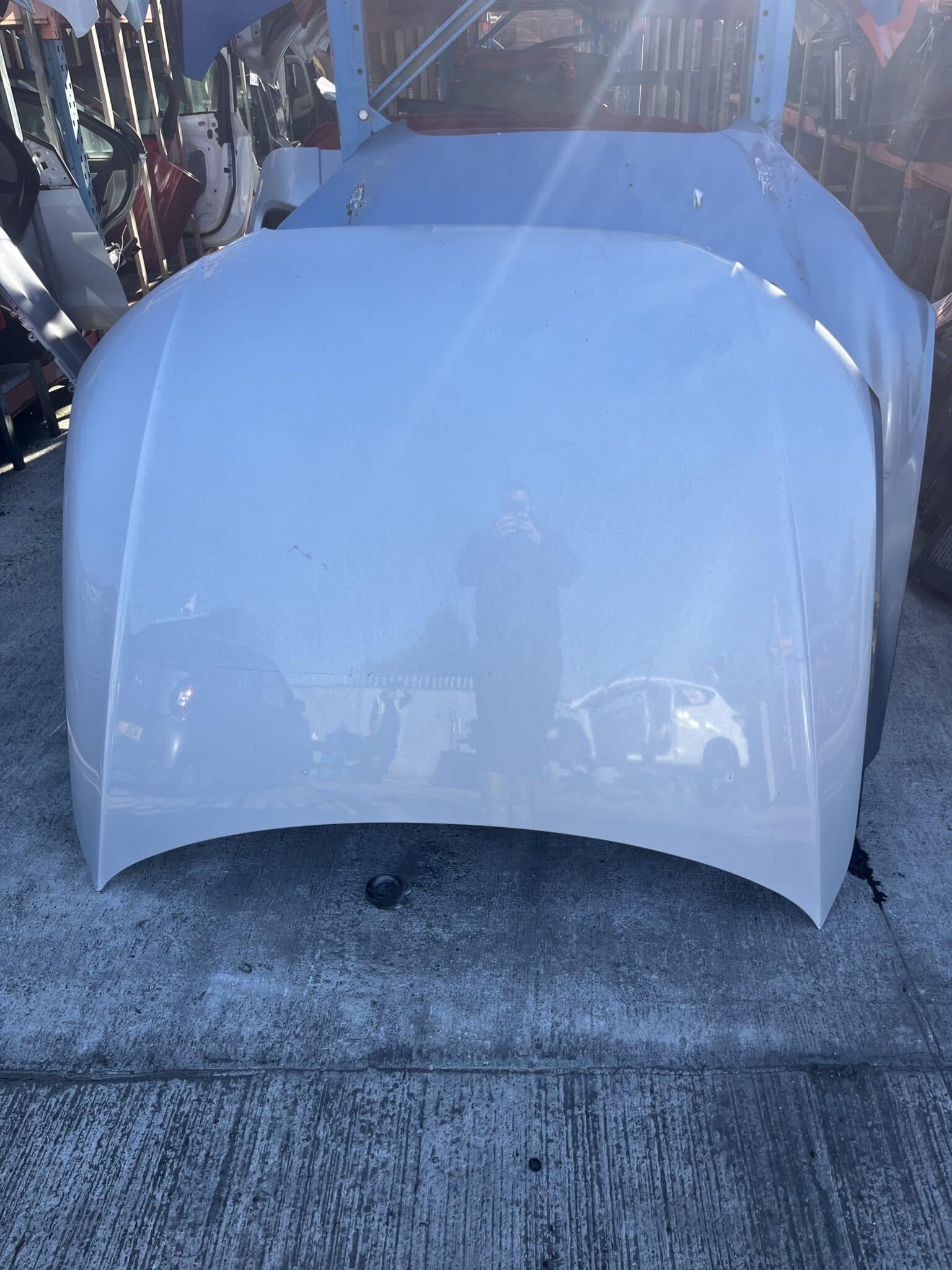 Audi A4 2008-2012 Bonnet – Silver LX7W Colour Code ( Call Office For Delivery Quote )