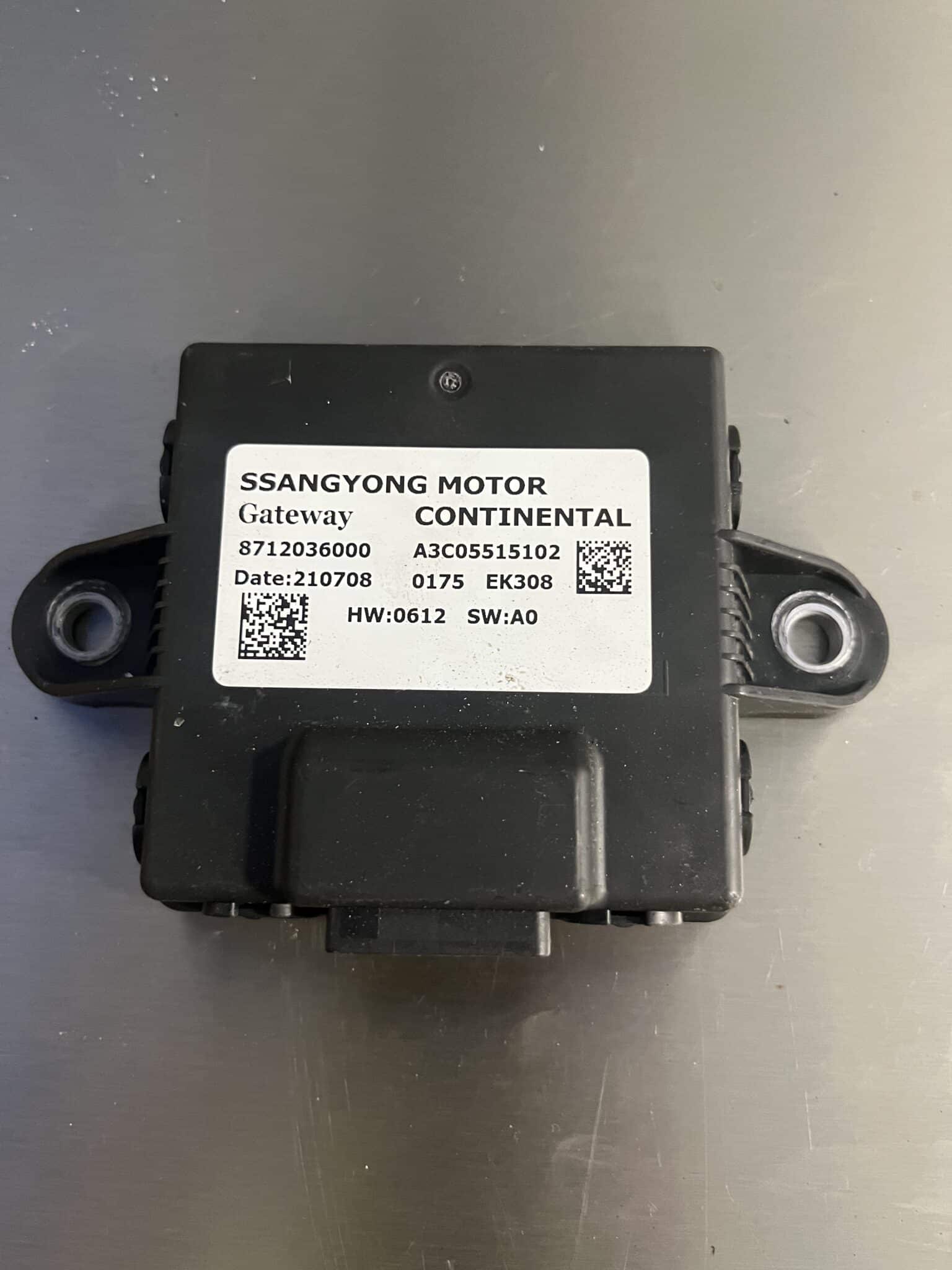 Ssangyong Rexton / Musso 2020-2025 Gateway Control Module – 8712036000